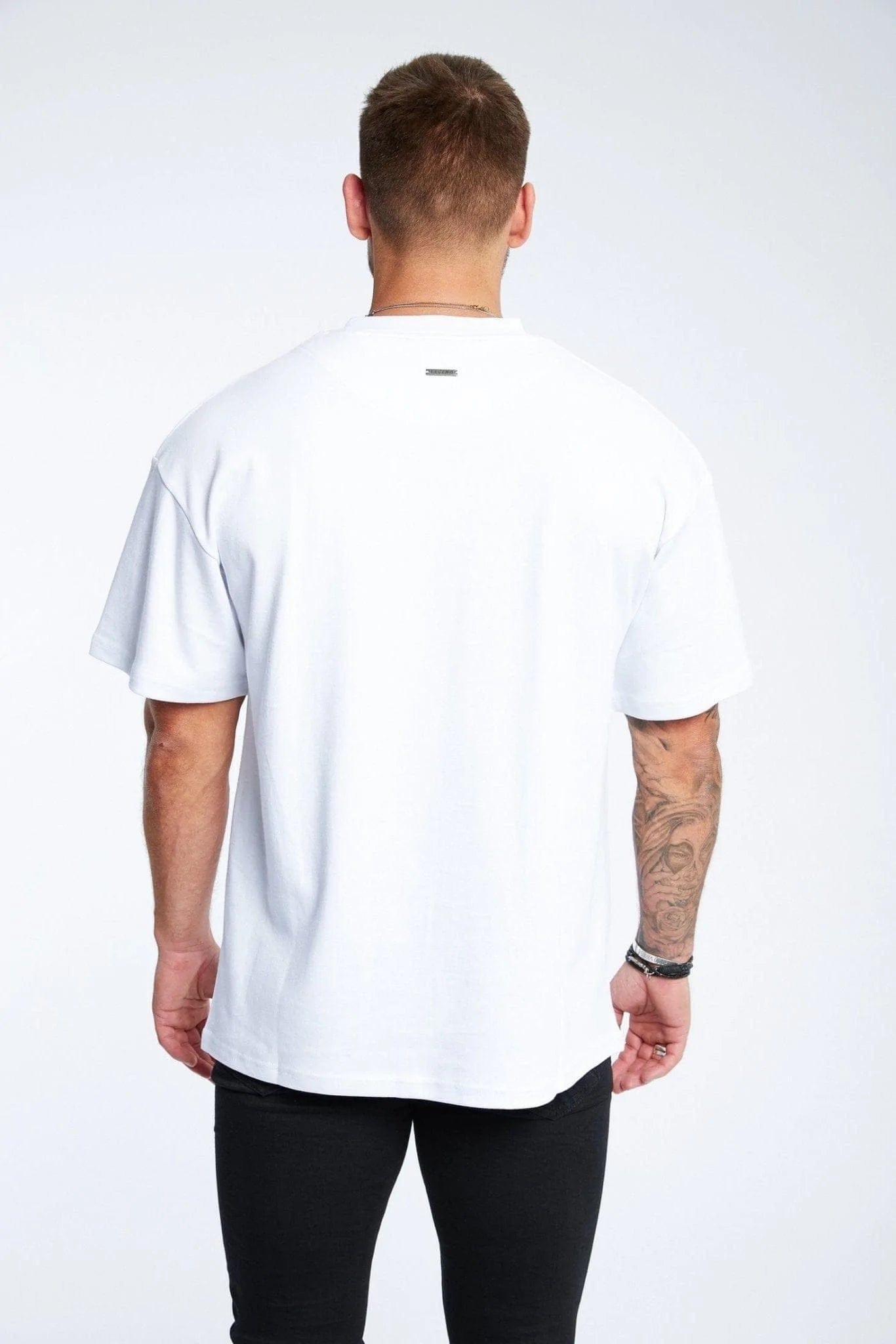 APOLLO* BASICS OVERSIZED T-SHIRT - WEISS