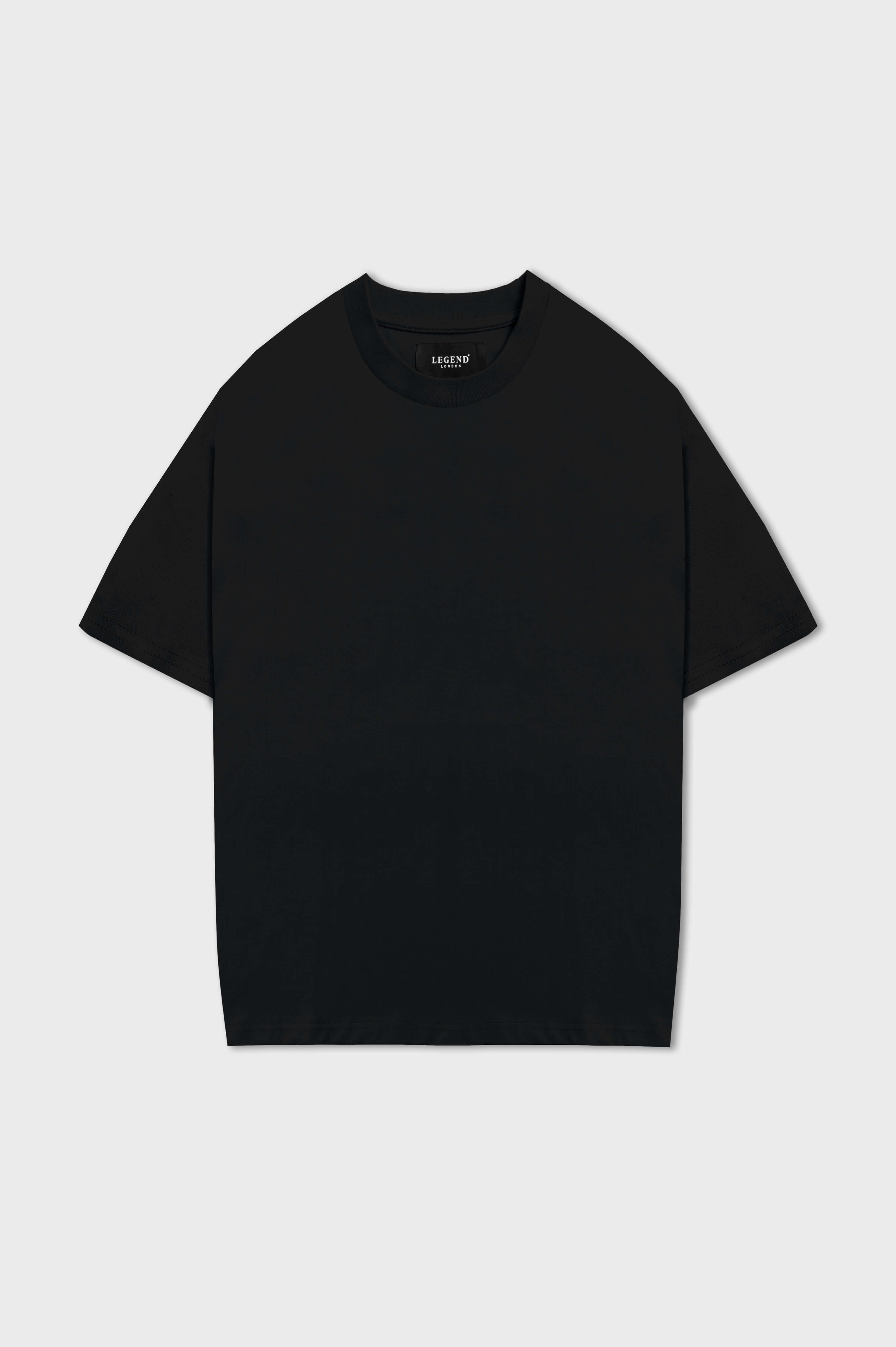 T-SHIRT OVERSIZE APOLLO* BASICS - NOIR