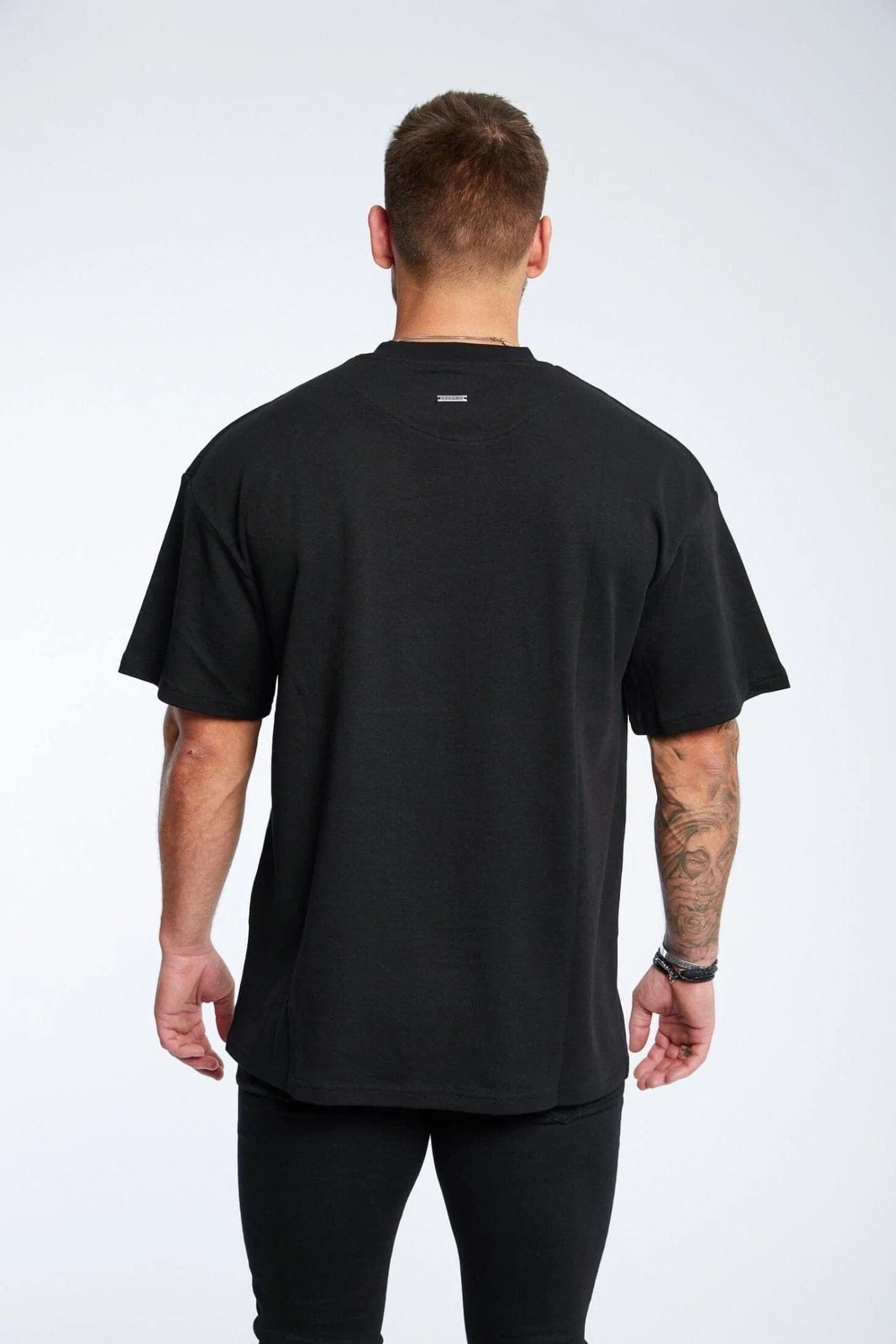 APOLLO* BASICS OVERSIZED T-SHIRT - BLACK