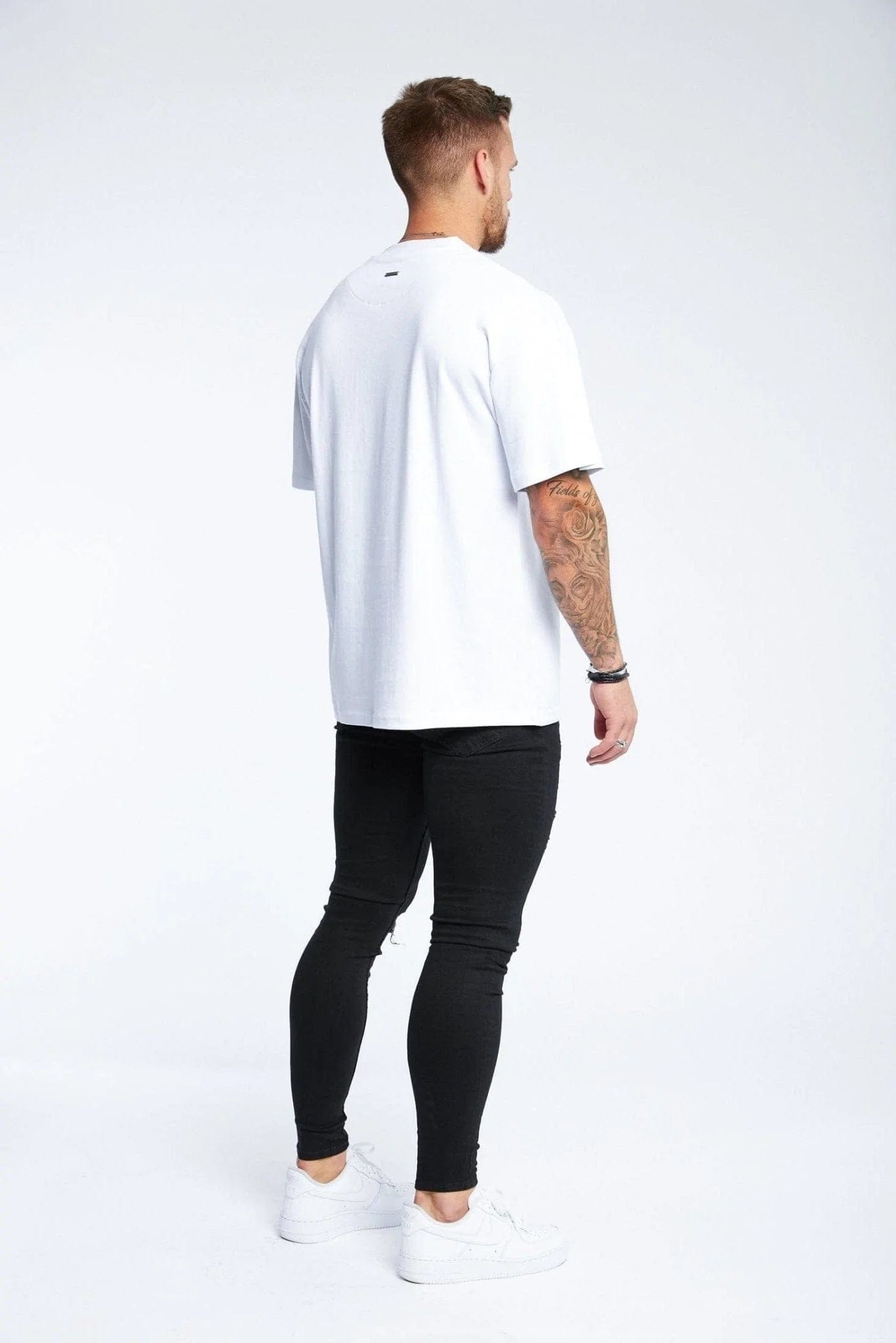 APOLLO* BASICS OVERSIZED T-SHIRT - WHITE