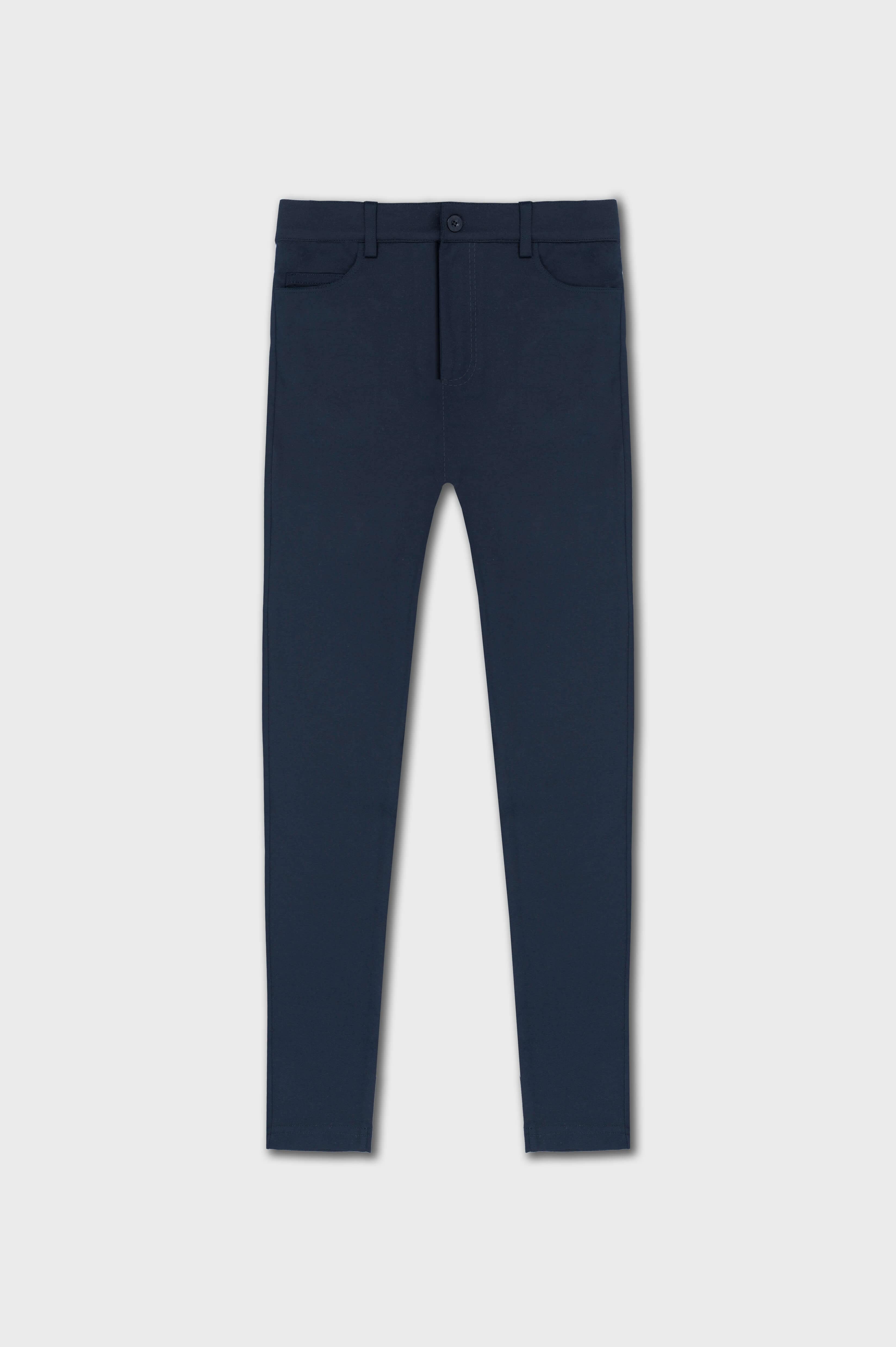 LUSTRE TROUSERS - NAVY