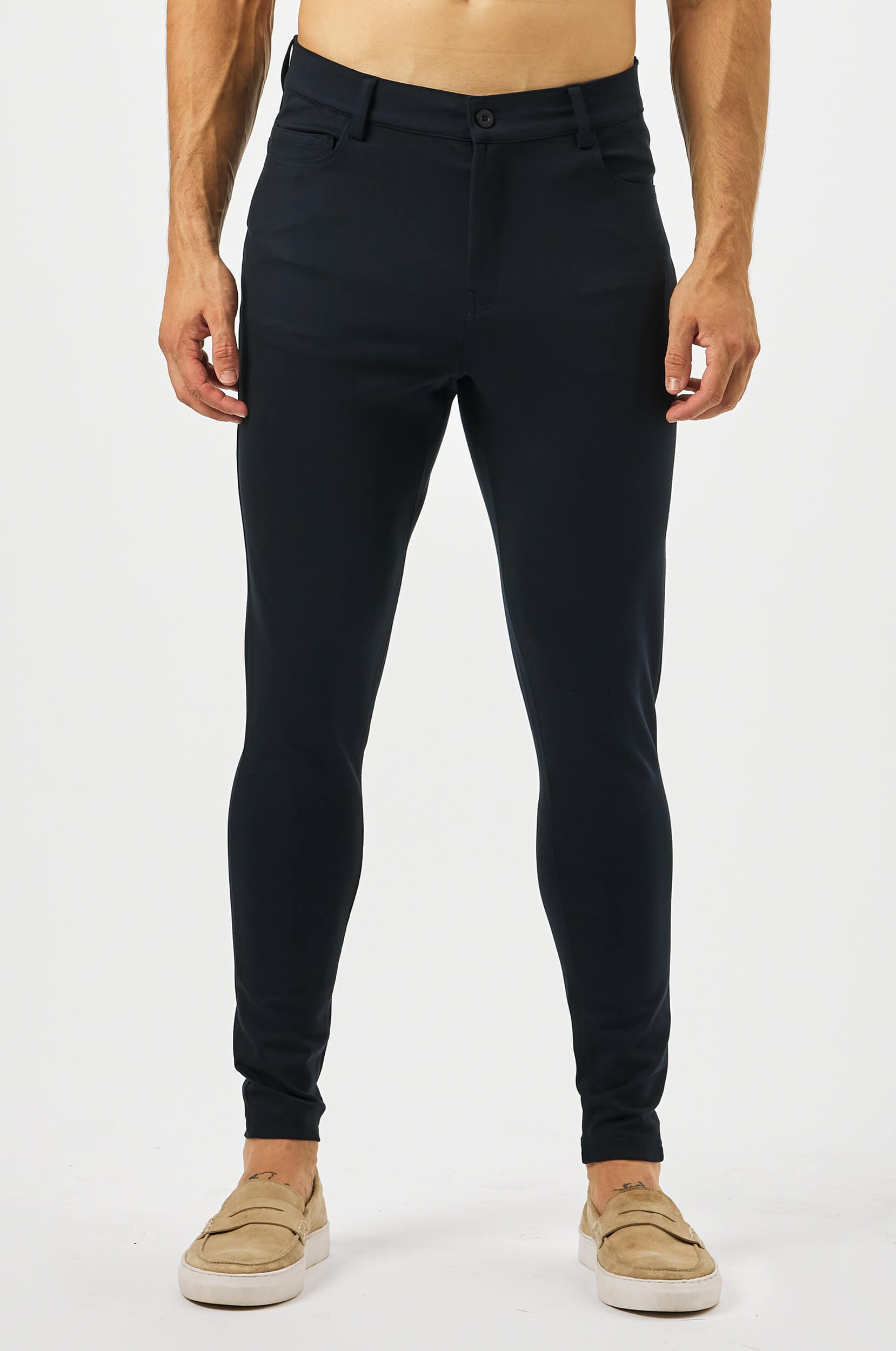 PANTALON LUSTRE - MARINE