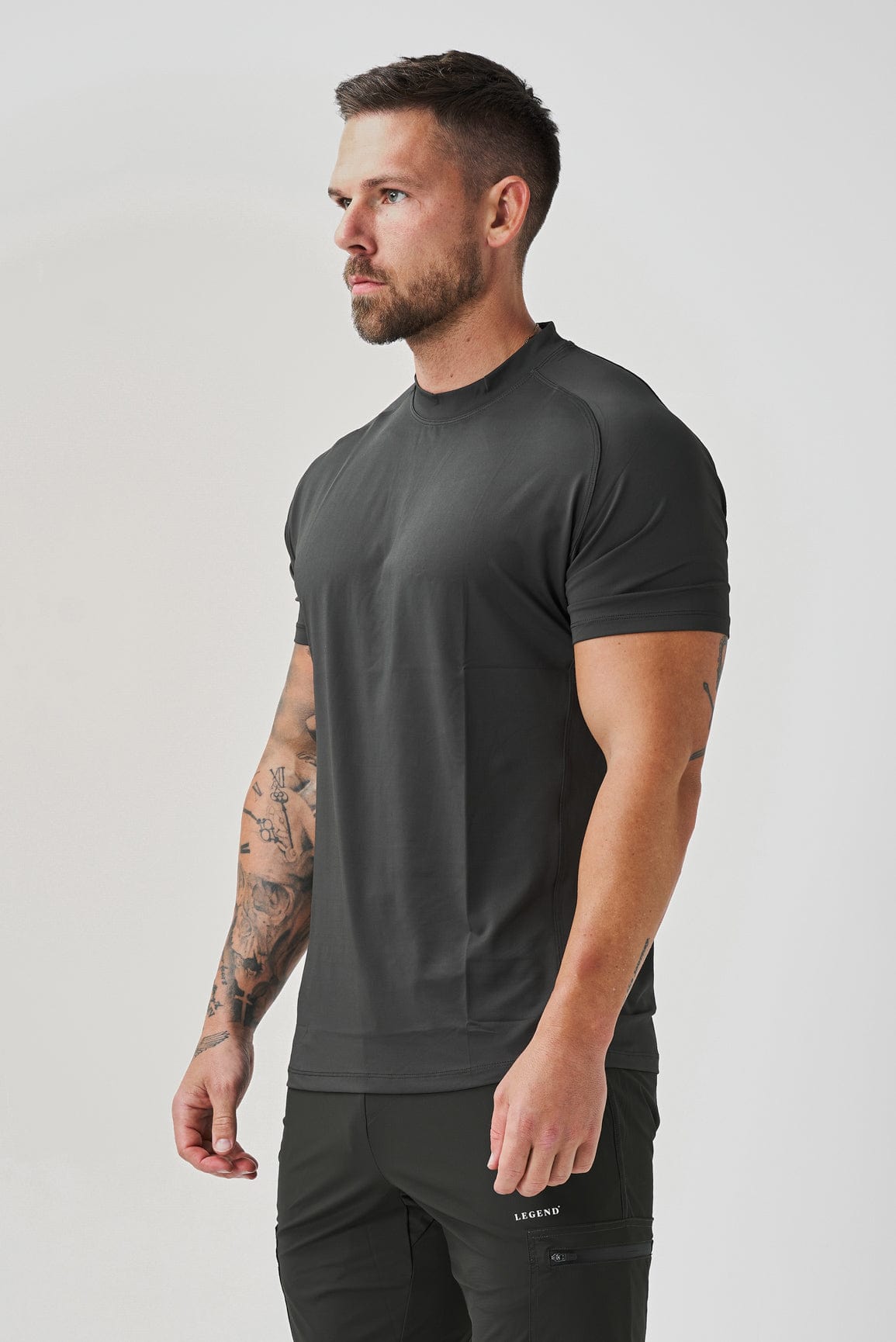 APOLLO ACTIVE T-SHIRT - MILITARY KHAKI