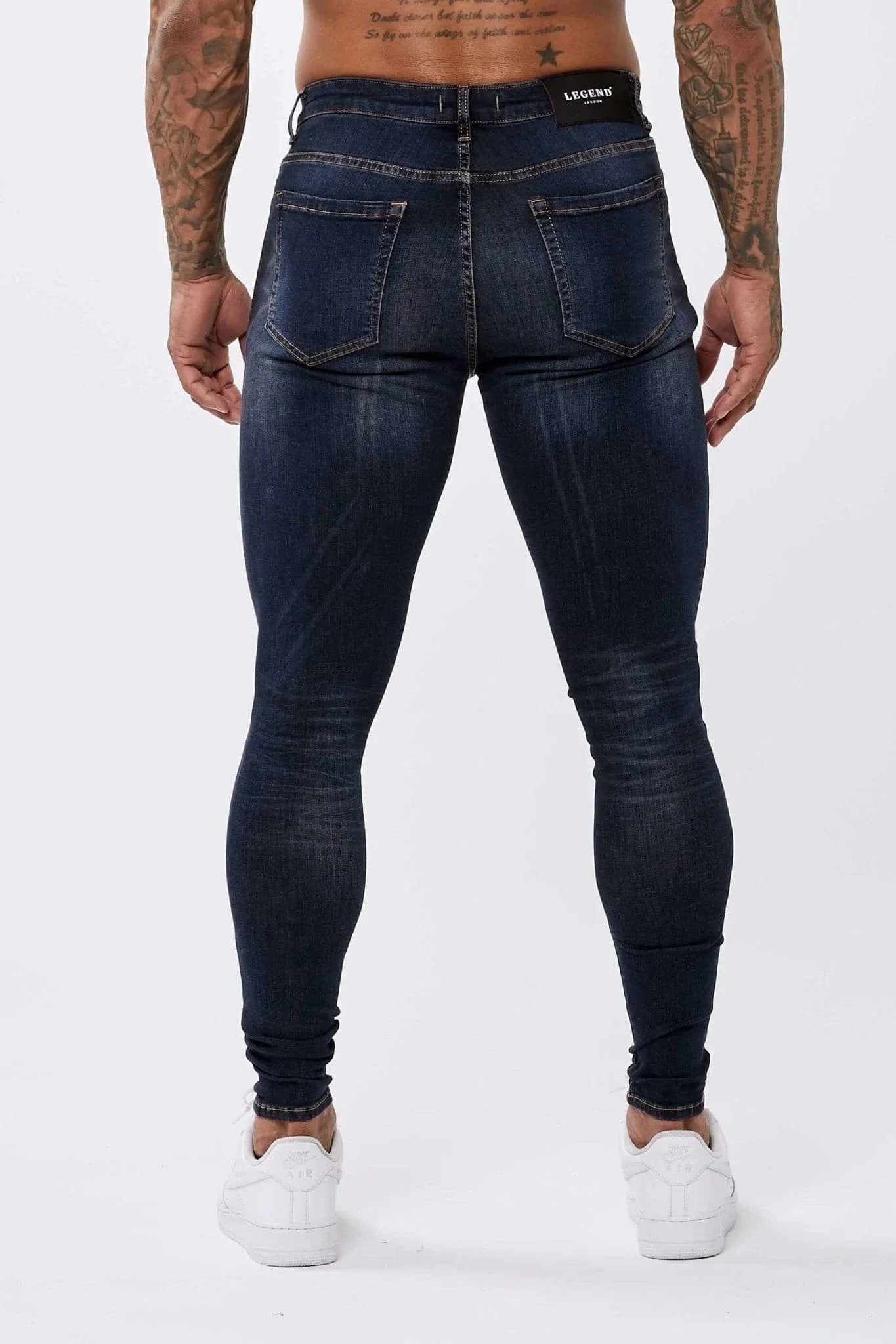 JEANS SKINNY FIT – KLASSISCHES INDIGOBLAU