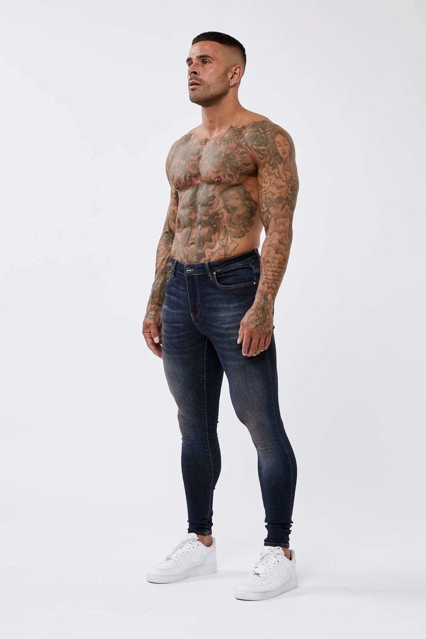 SKINNY FIT JEANS - CLASSIC INDIGO BLUE