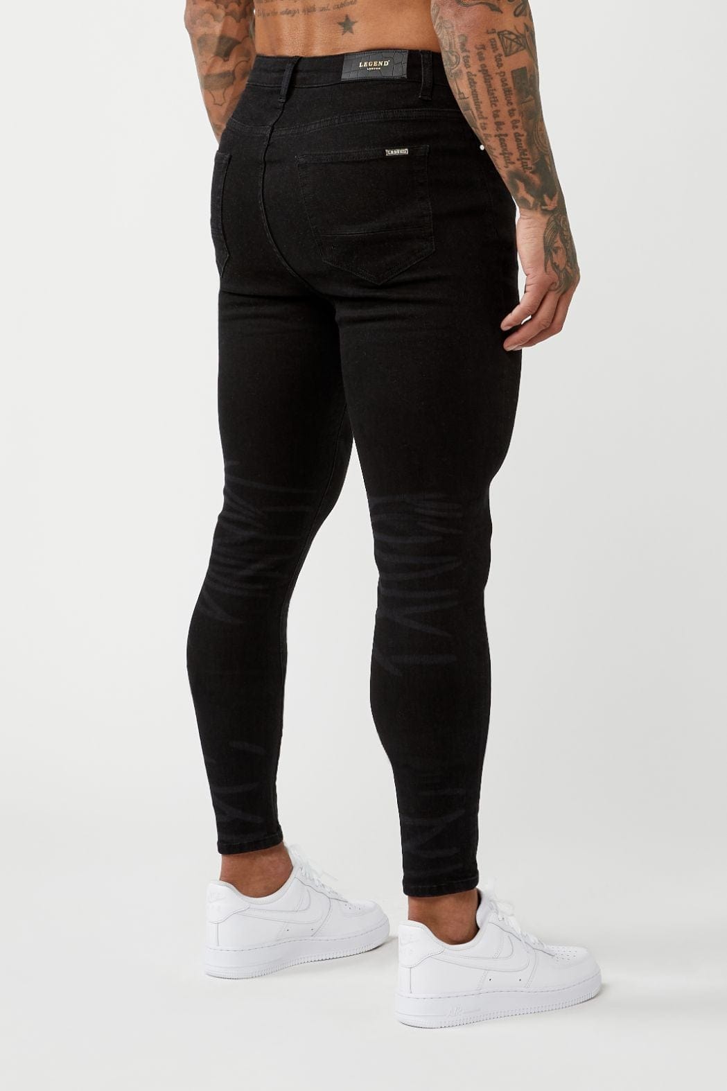 JEAN SKINNY FIT PREMIUM - DÉLAVAGE NOIR