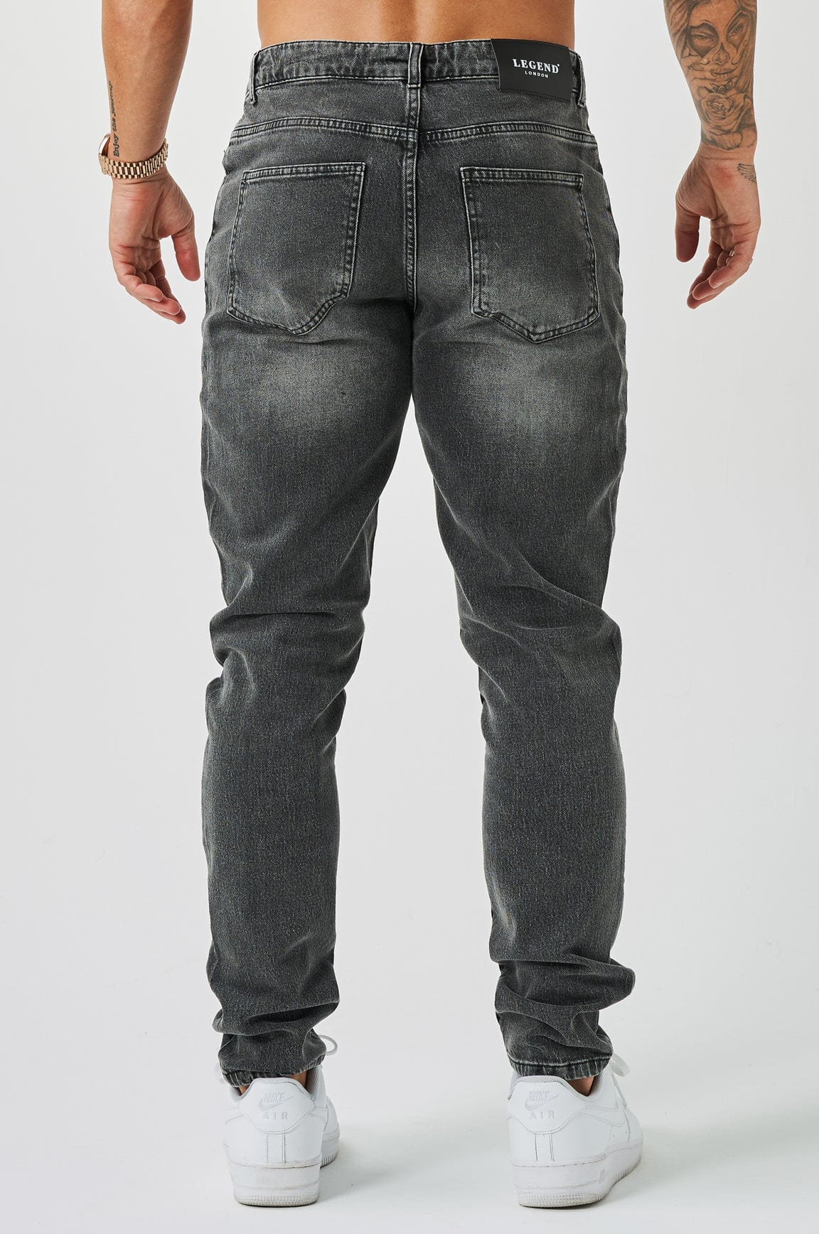 REGULAR FIT JEANS - GREY WASH