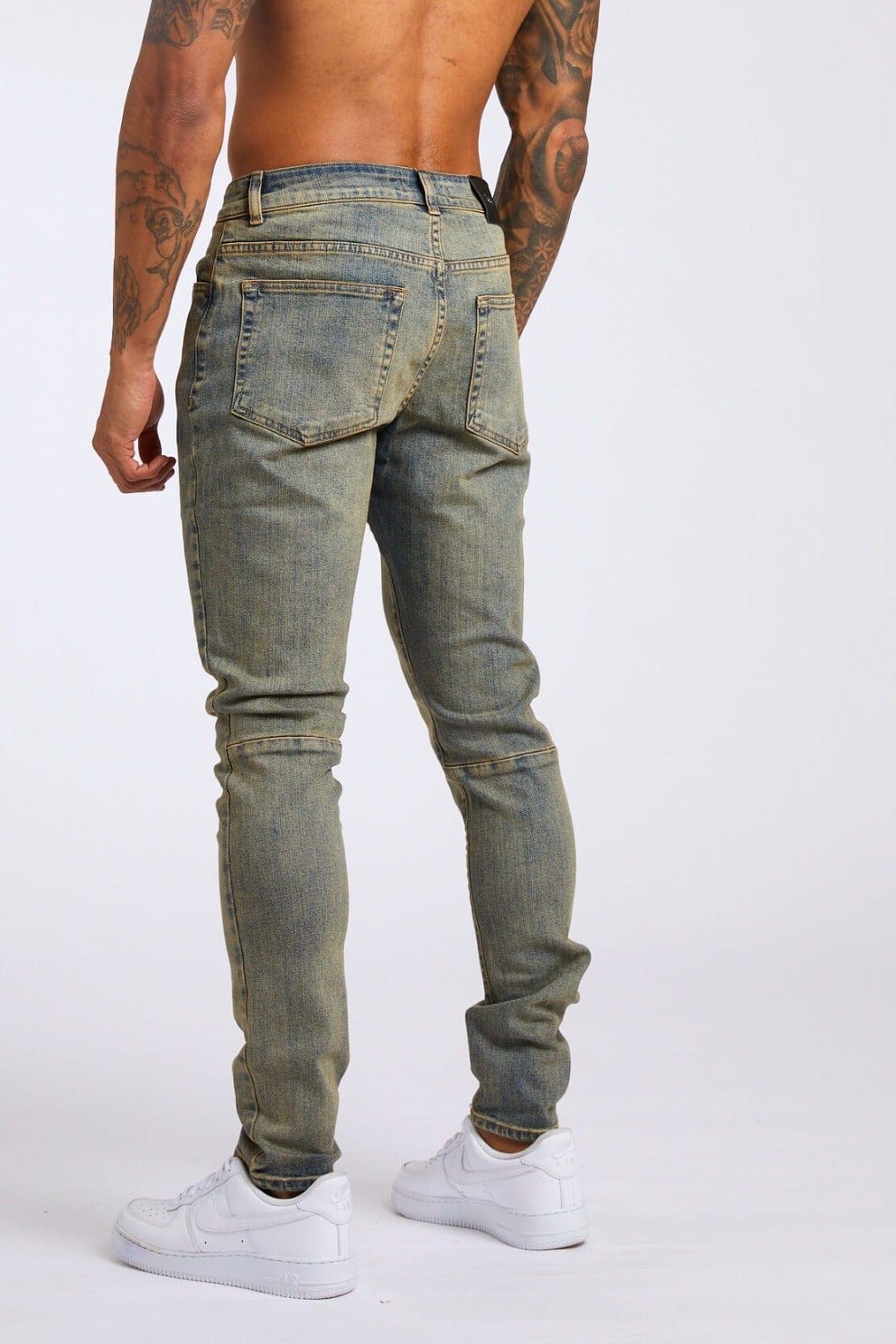 JEANS MIT SKINNY-FIT – VINTAGE-STONE-WASH