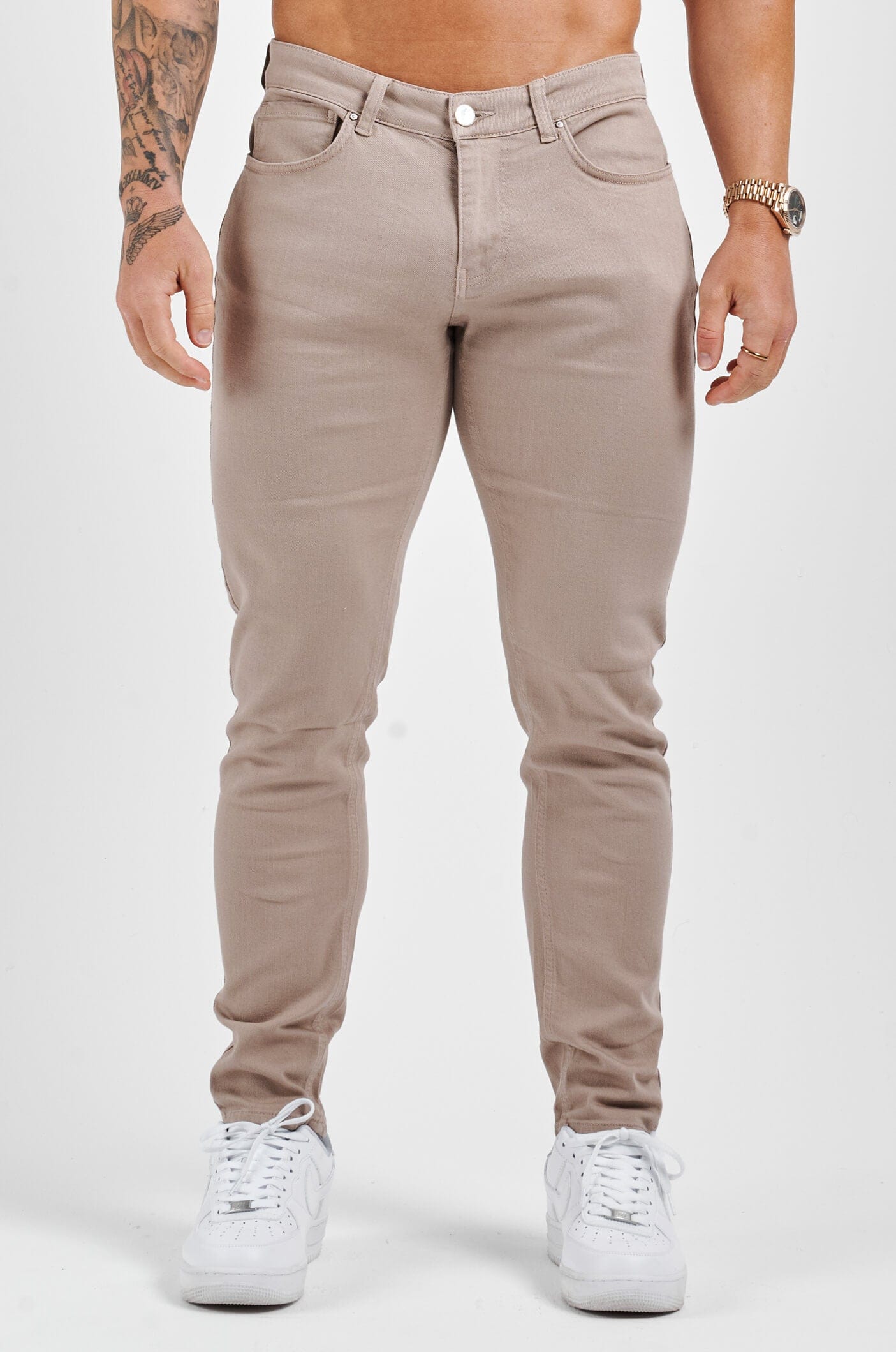 SLIM FIT JEANS 2.0 - BEIGE