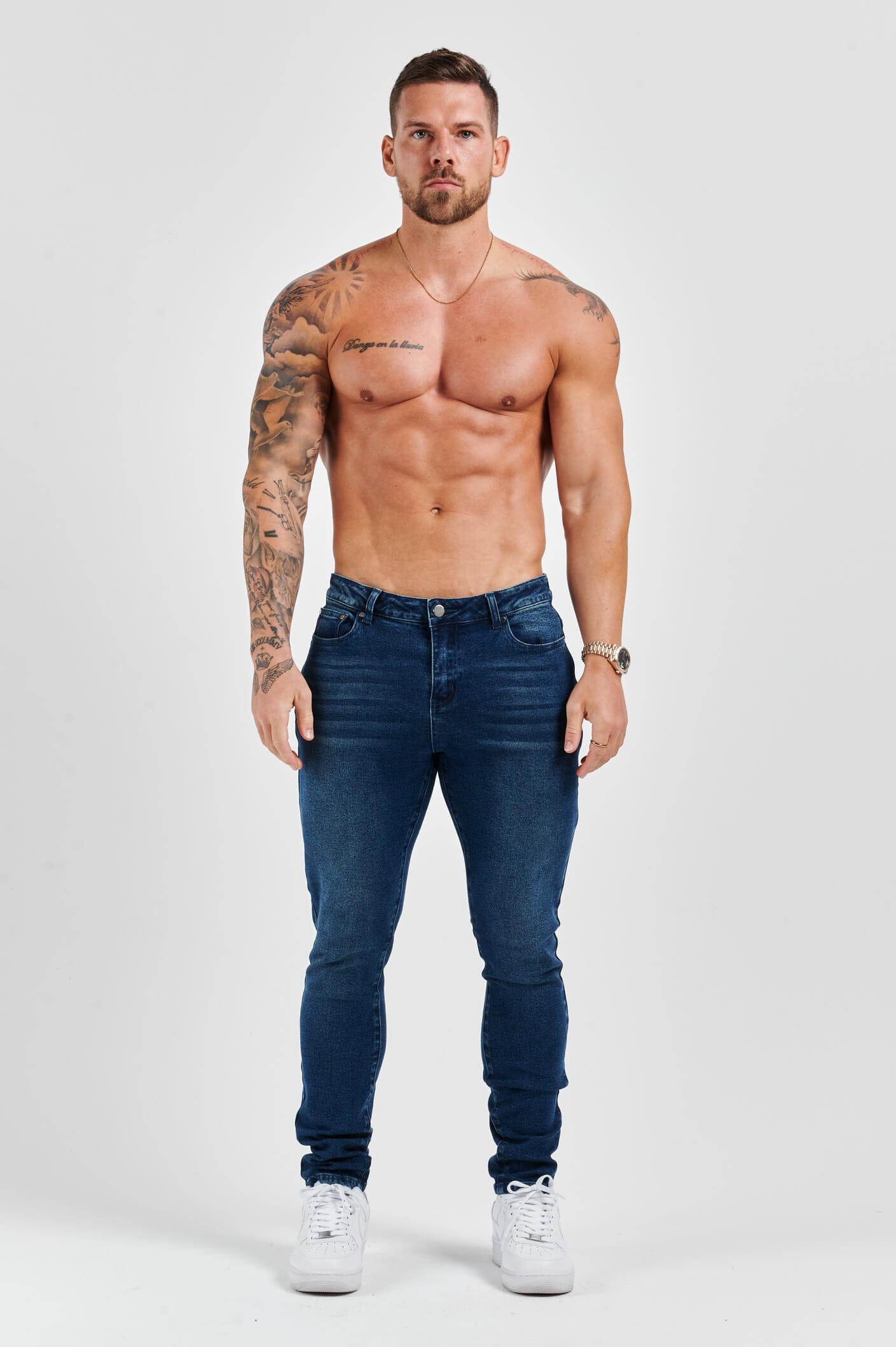 SLIM FIT JEANS 2.0 – DUNKEL INDIGO VERBLASST