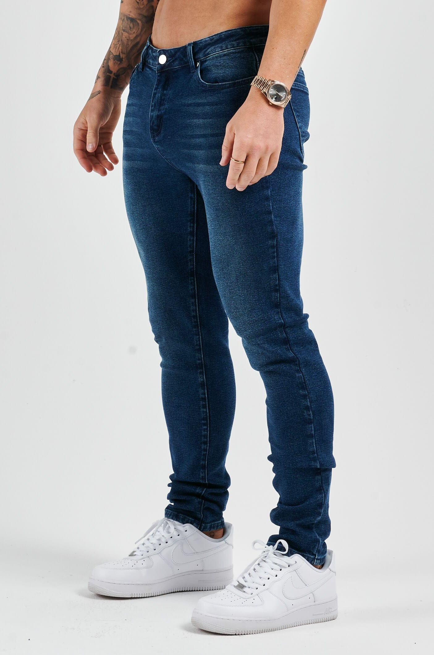 SLIM FIT JEANS 2.0 – DUNKEL INDIGO VERBLASST