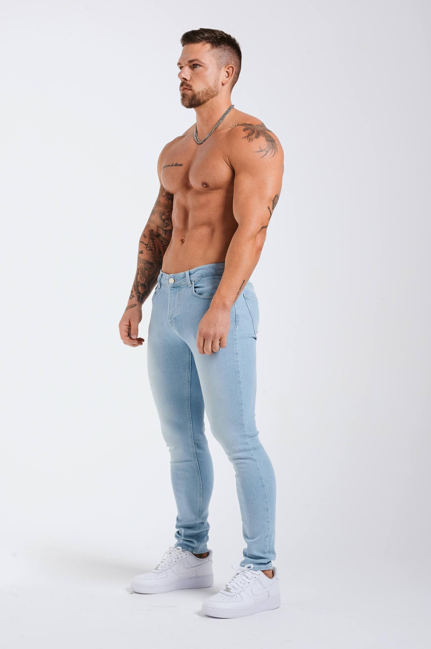 SLIM FIT JEANS 2.0 - PALE LIGHT BLUE