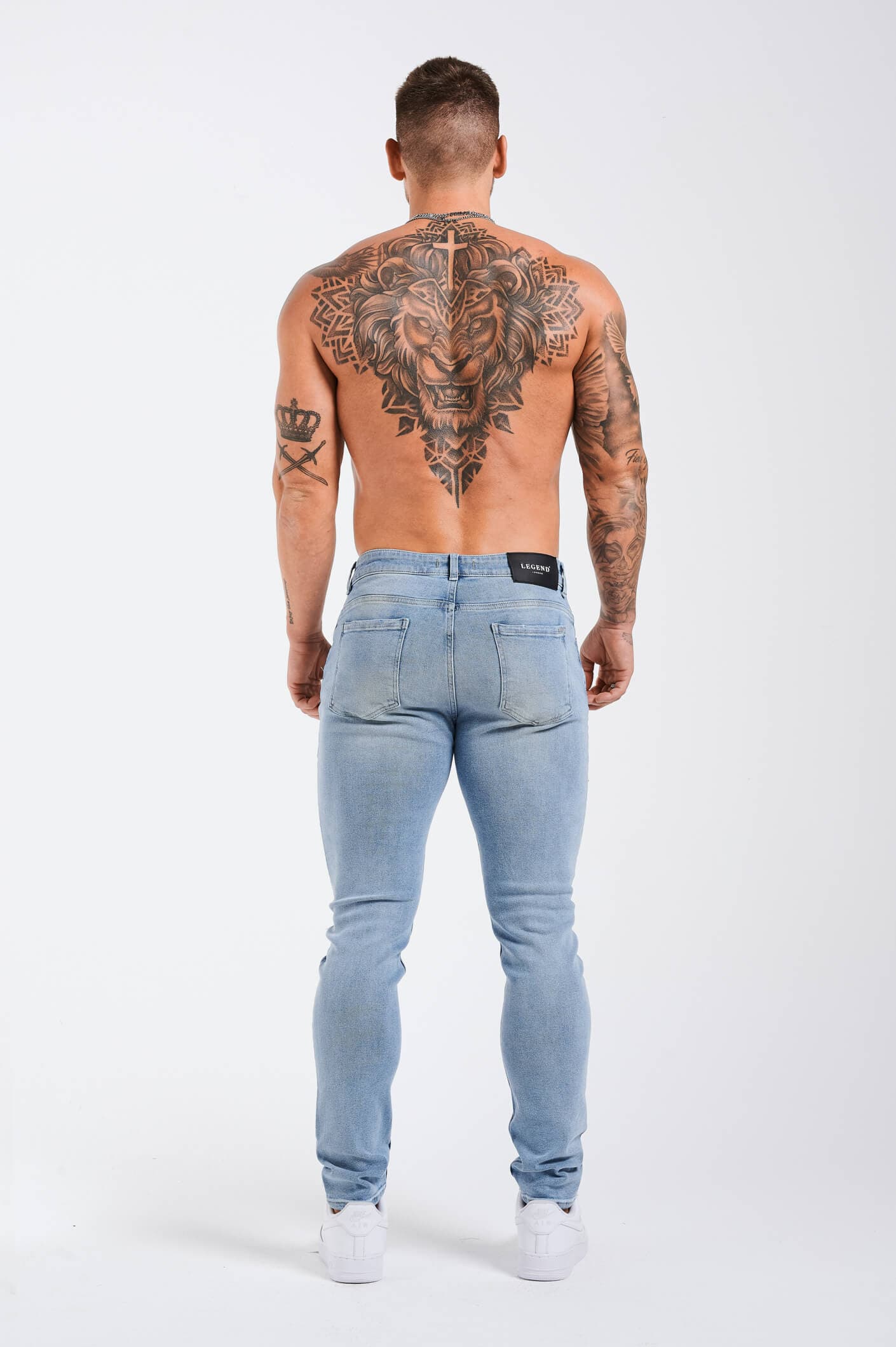 SLIM FIT JEANS 2.0 - SANDBLAU