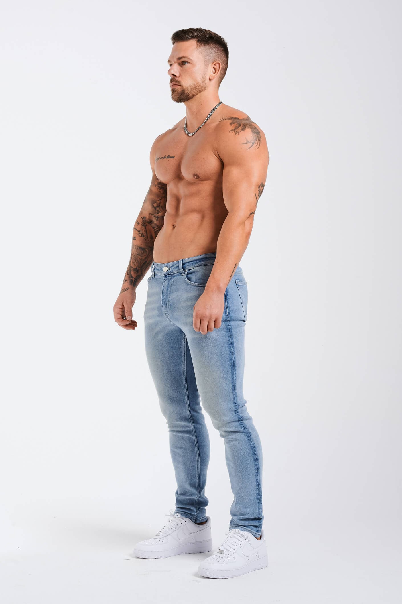 SLIM FIT JEANS 2.0 - SANDBLAU