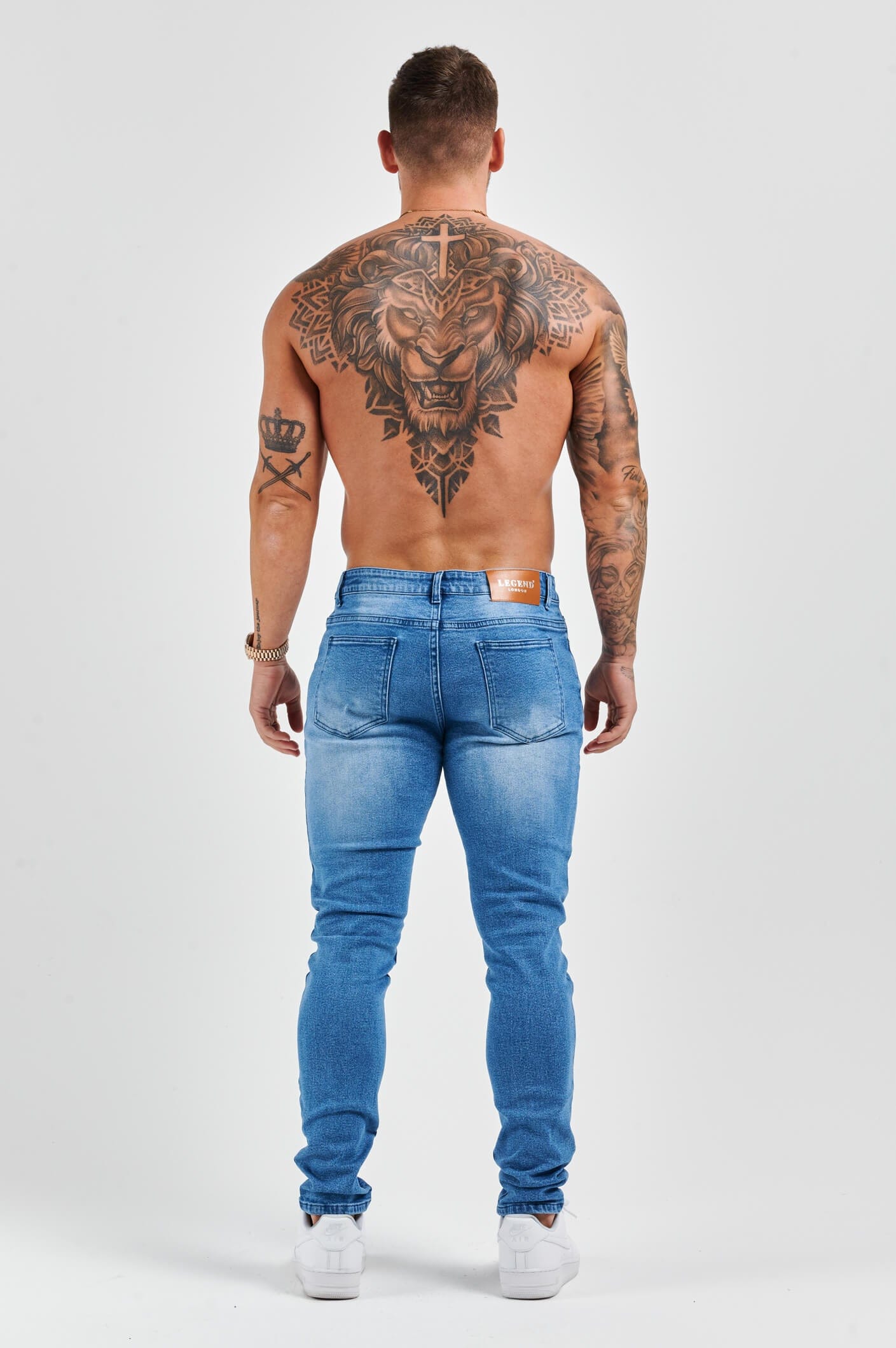 SLIM FIT JEANS 2.0 - SKY BLUE