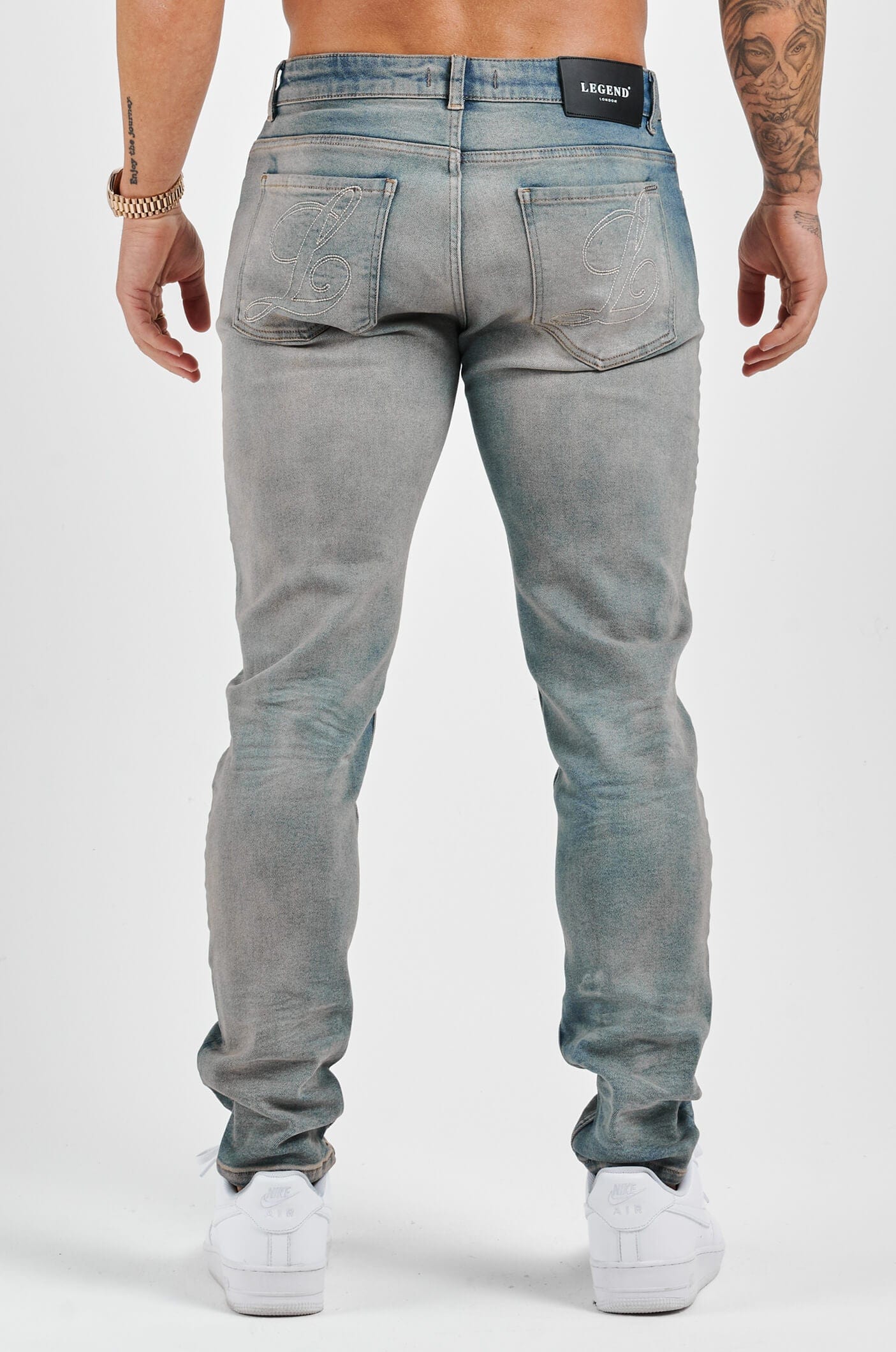 SLIM FIT JEANS 2.0 - STONE WASHED