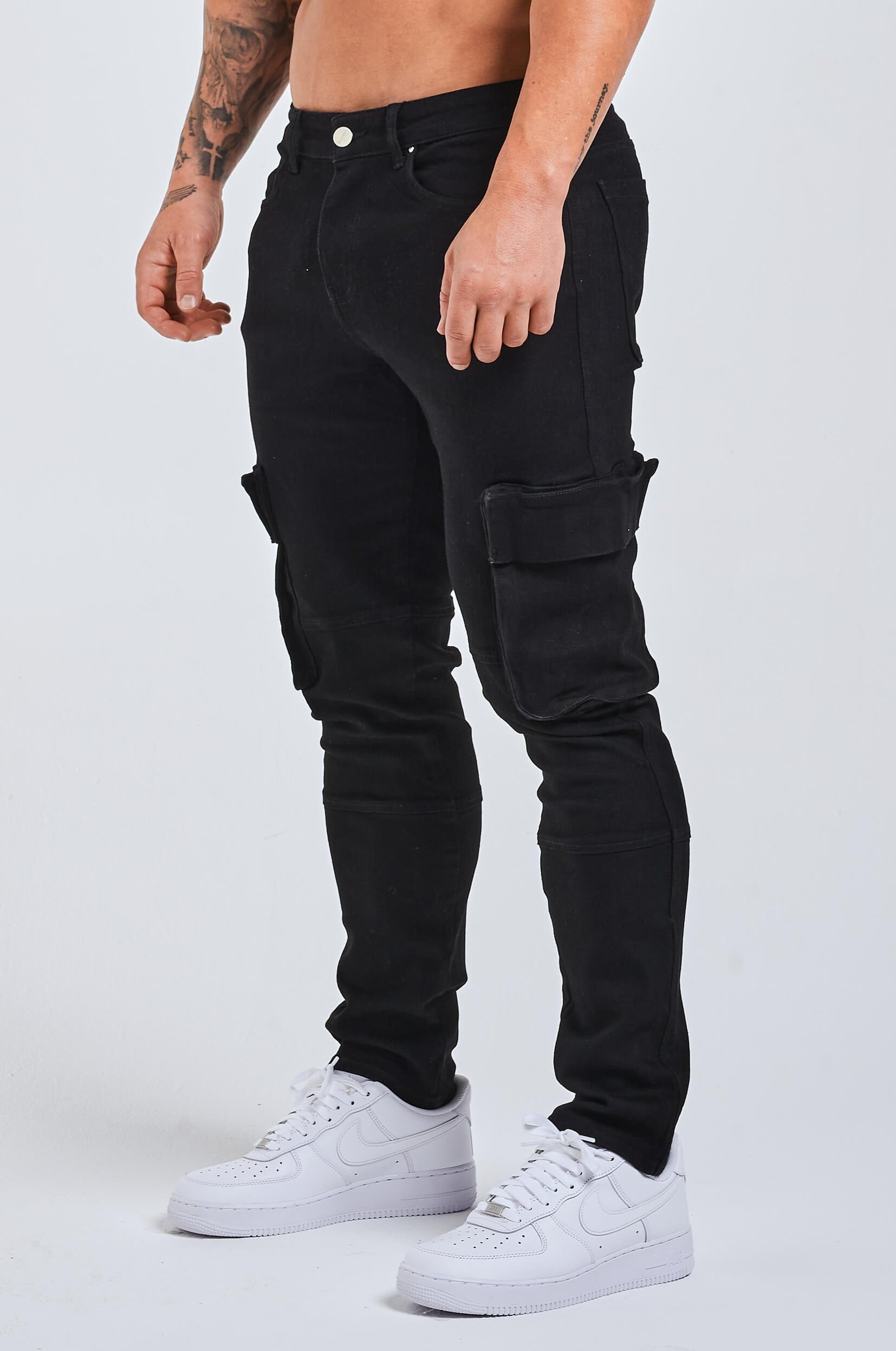 JEAN SLIM FIT 2.0 UTILTY CARPENTER - NOIR