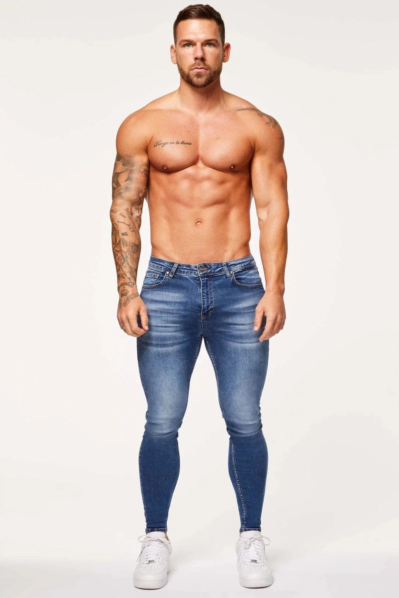 SKINNY FIT JEANS - HERITAGE BLUE