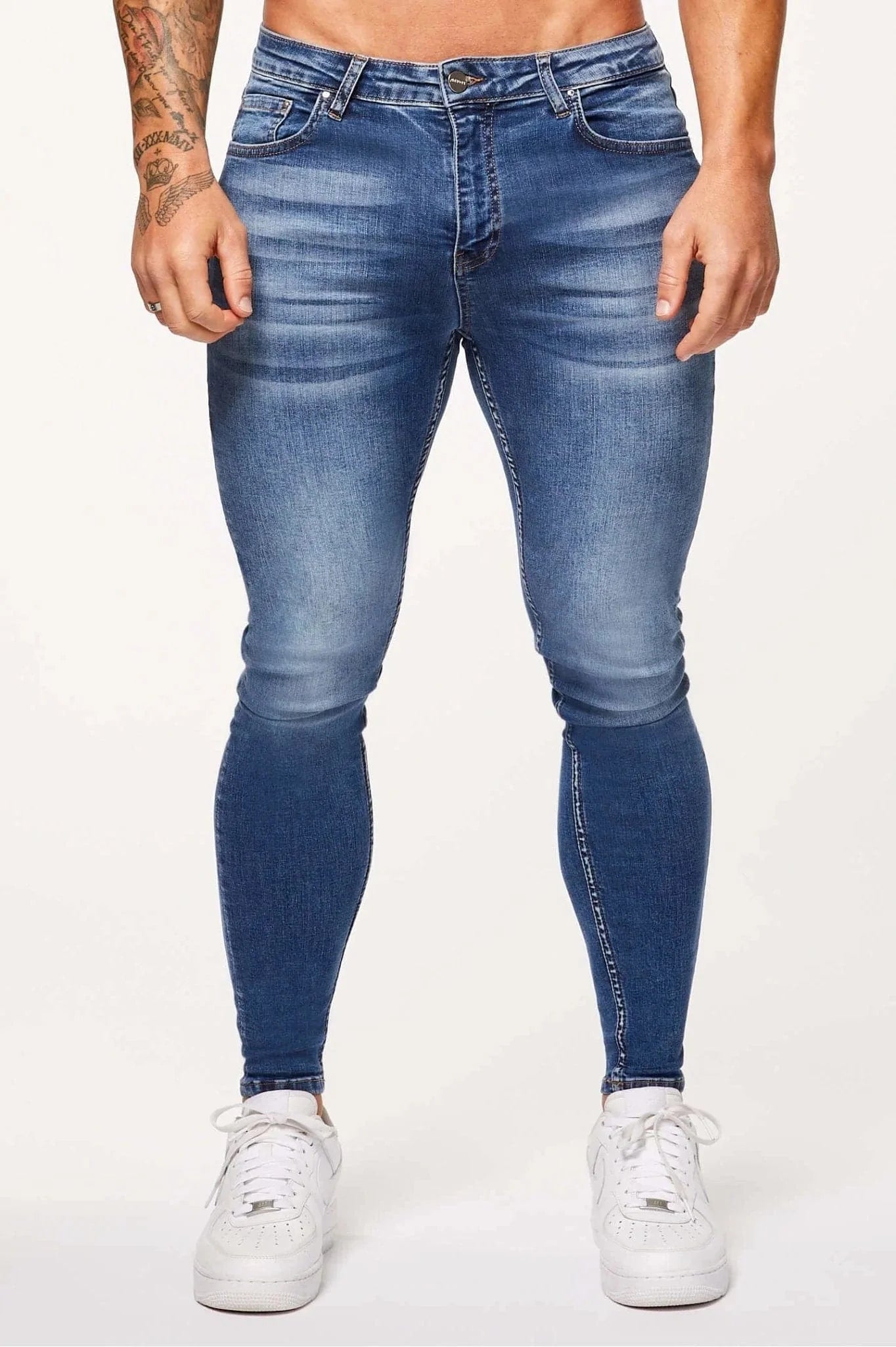 SKINNY FIT JEANS - HERITAGE BLUE