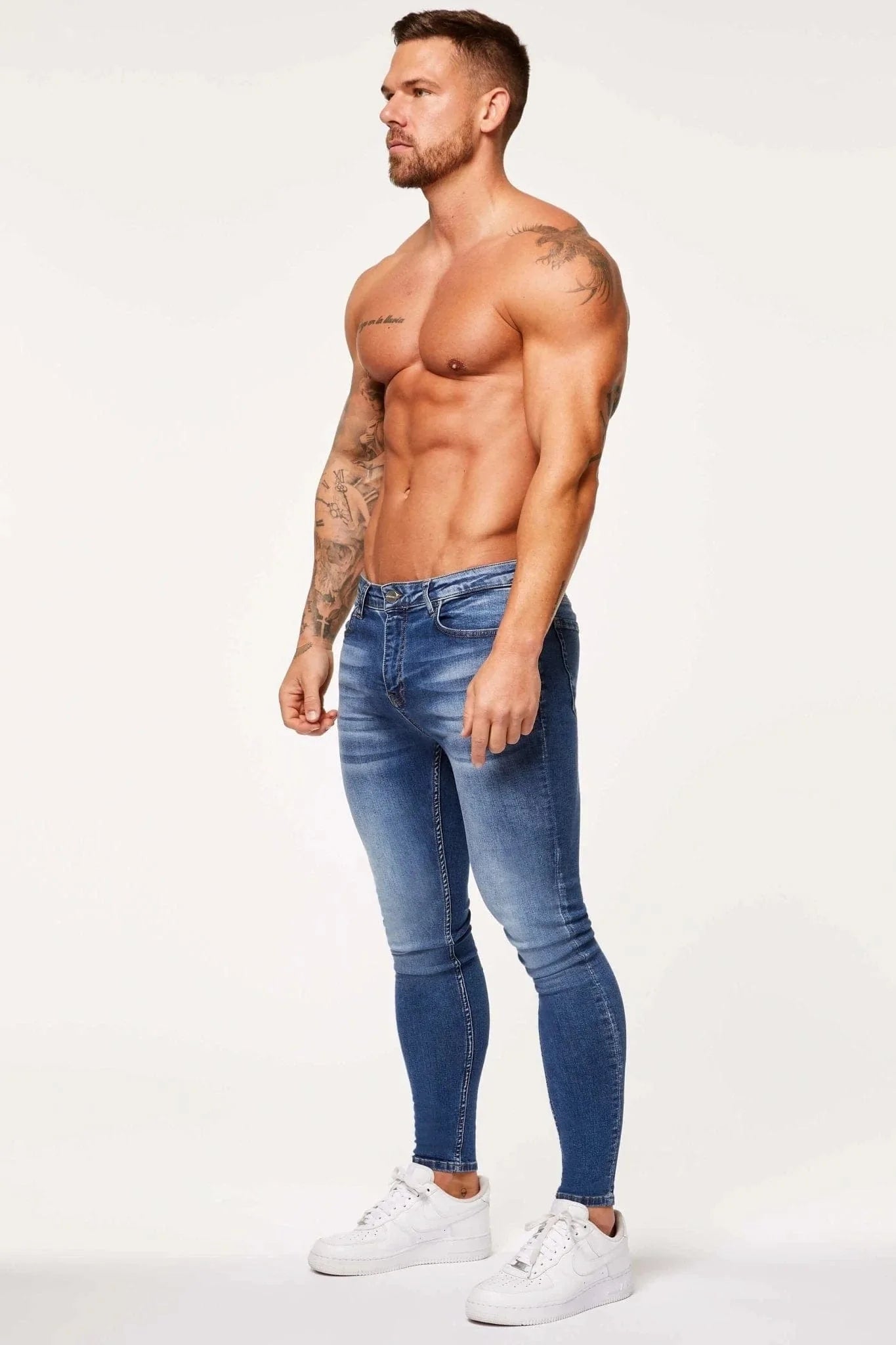 SKINNY FIT JEANS - HERITAGE BLUE