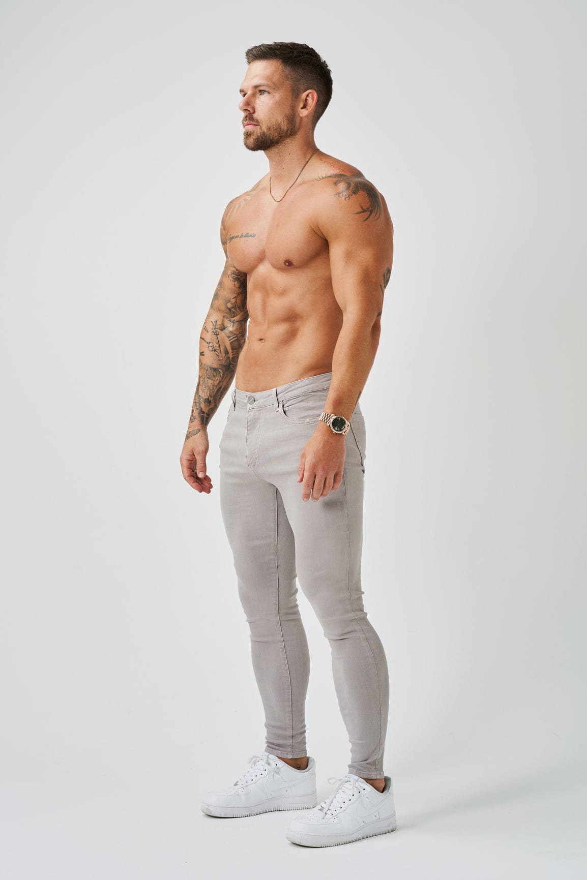 SKINNY FIT JEANS - ICE GREY