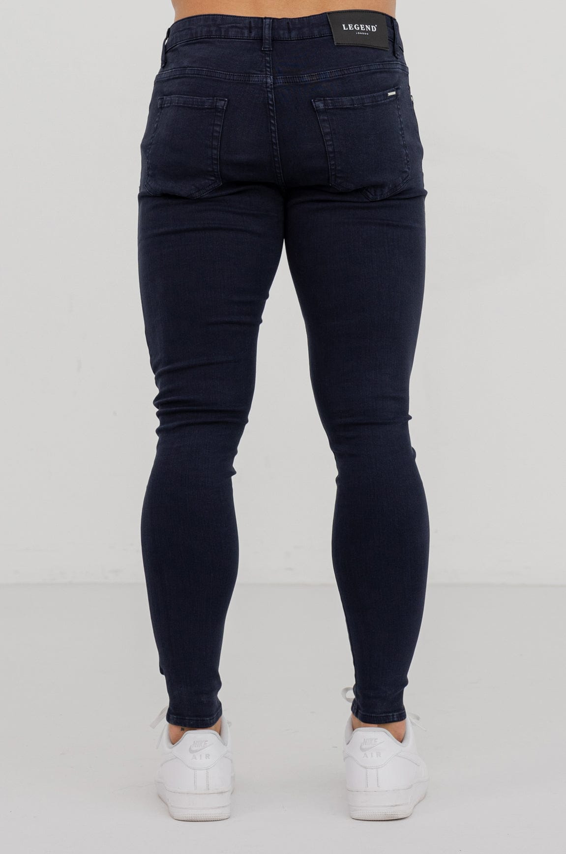 SKINNY FIT JEANS - NAVY