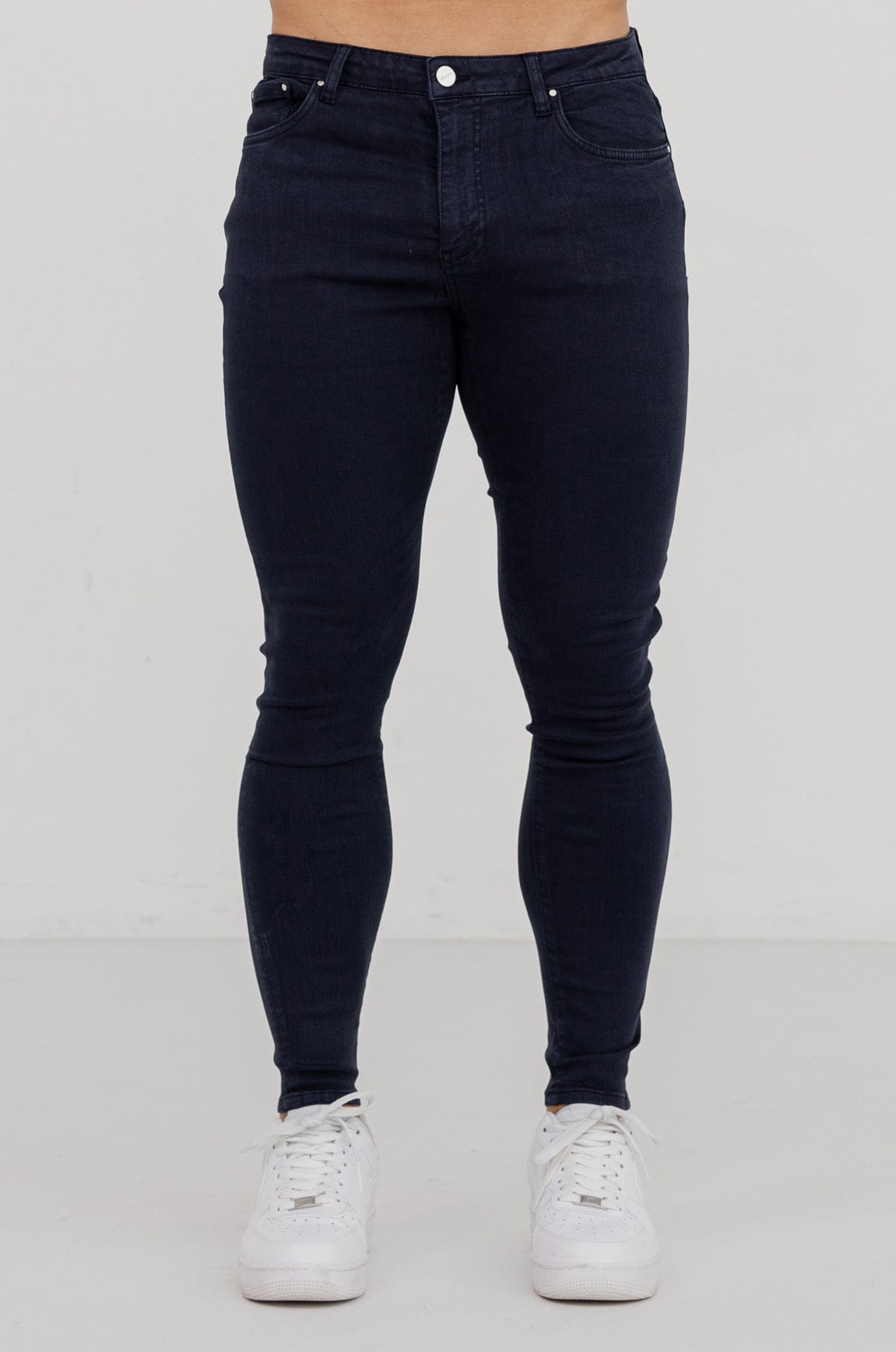 SKINNY FIT JEANS - NAVY