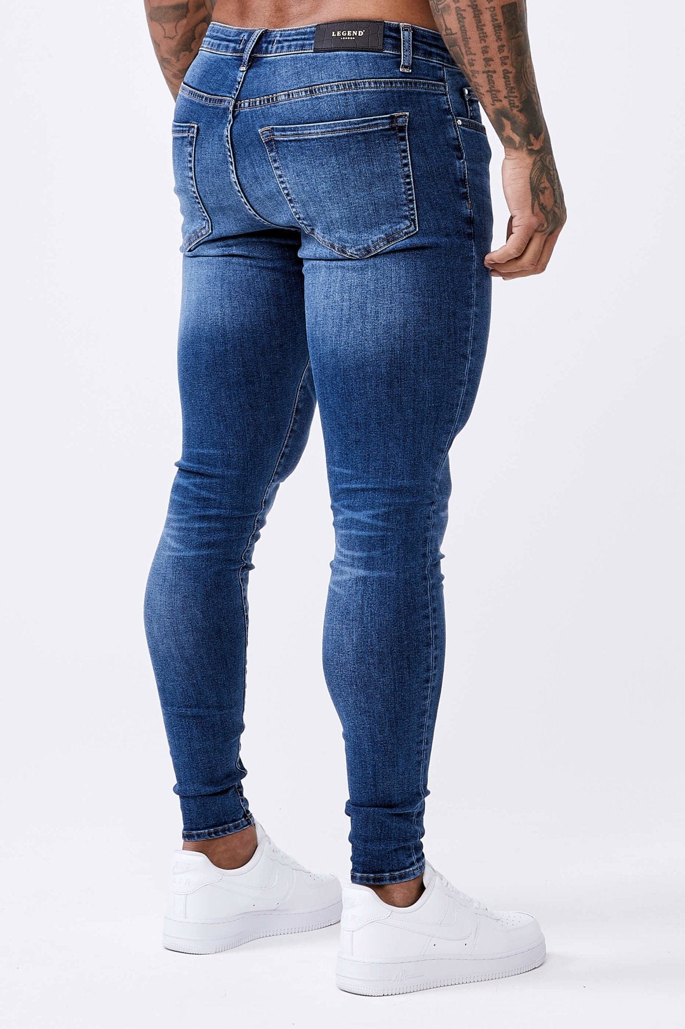 JEANS SKINNY FIT – VINTAGE BLAU EXTREME WASH