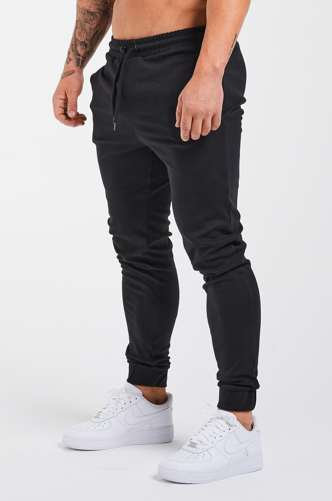 PANTALON DE JOGGING SKINNY - NOIR