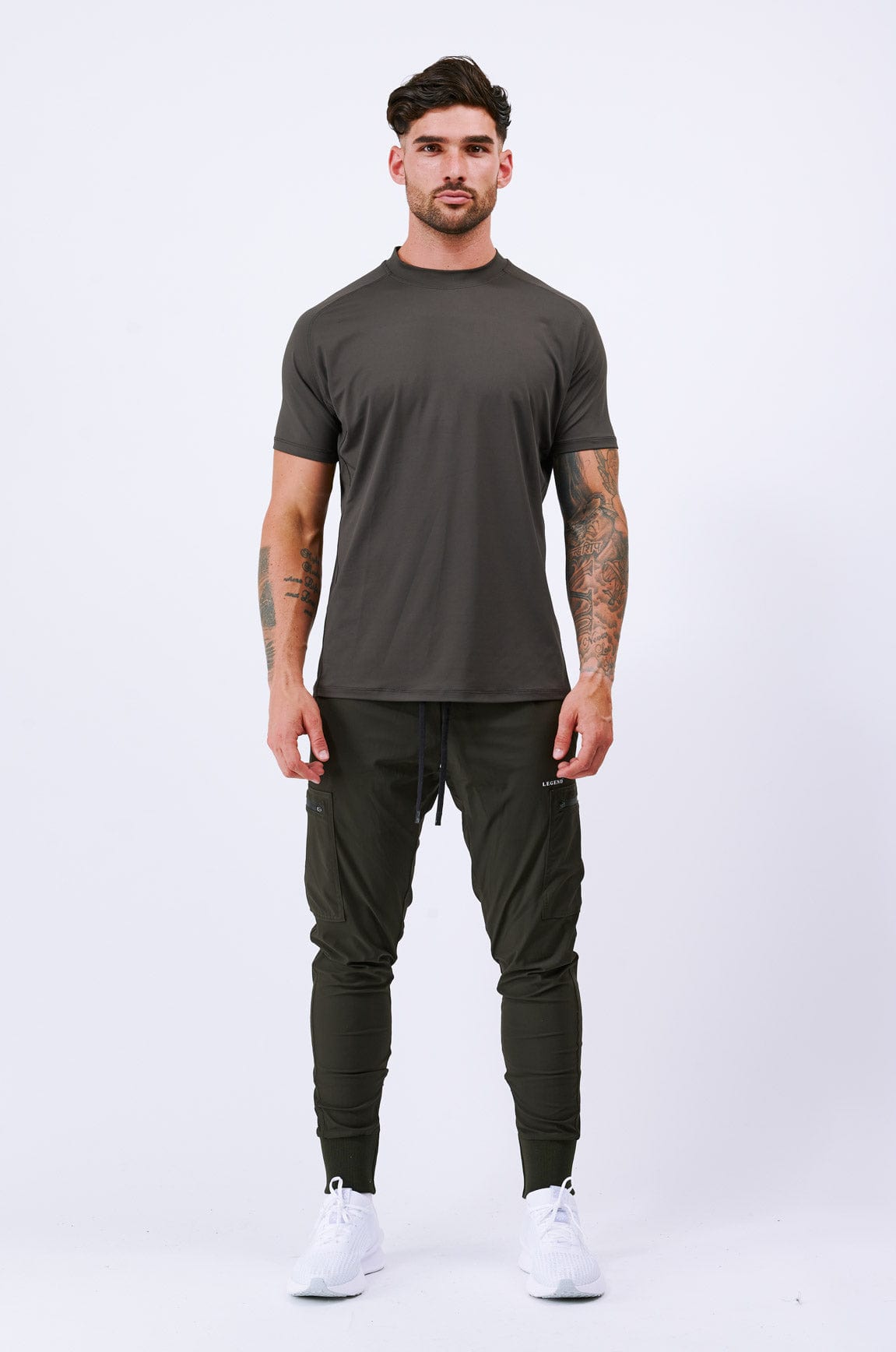 APOLLO ACTIVE T-SHIRT – MILITÄRKHAKI