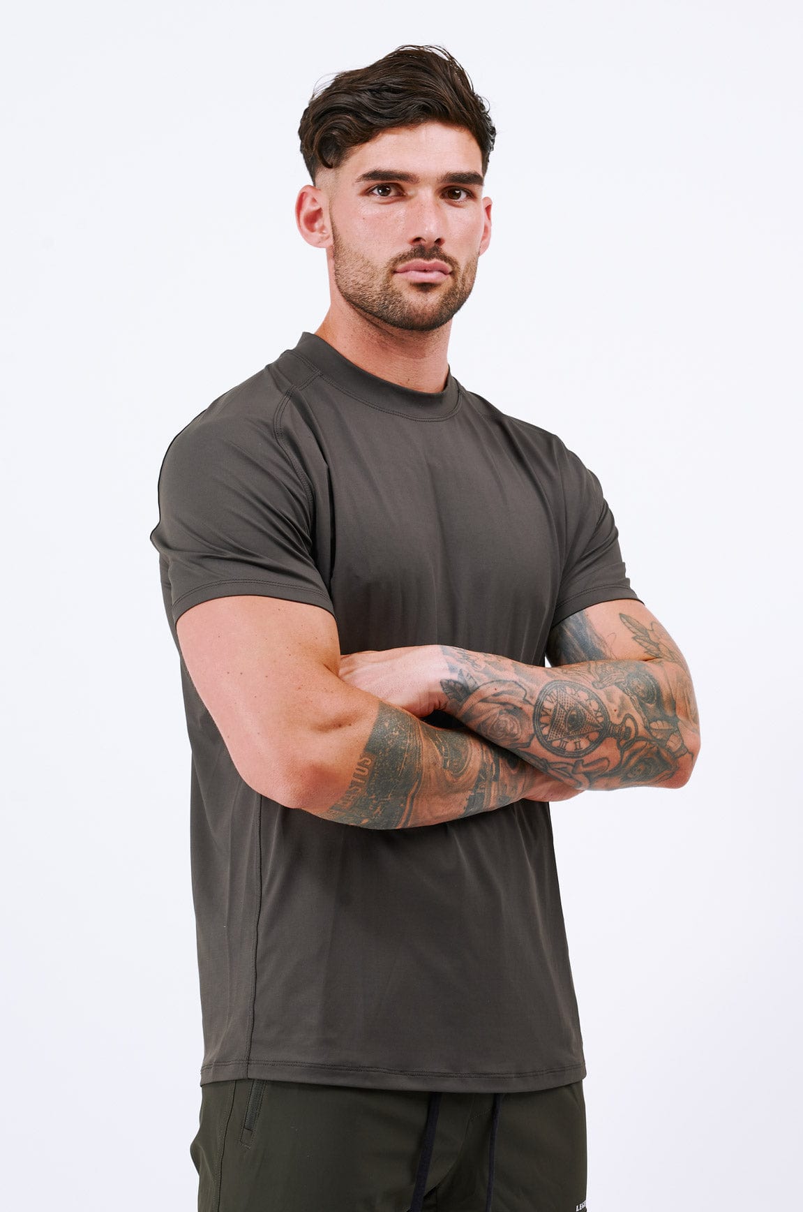 APOLLO ACTIVE T-SHIRT - MILITARY KHAKI