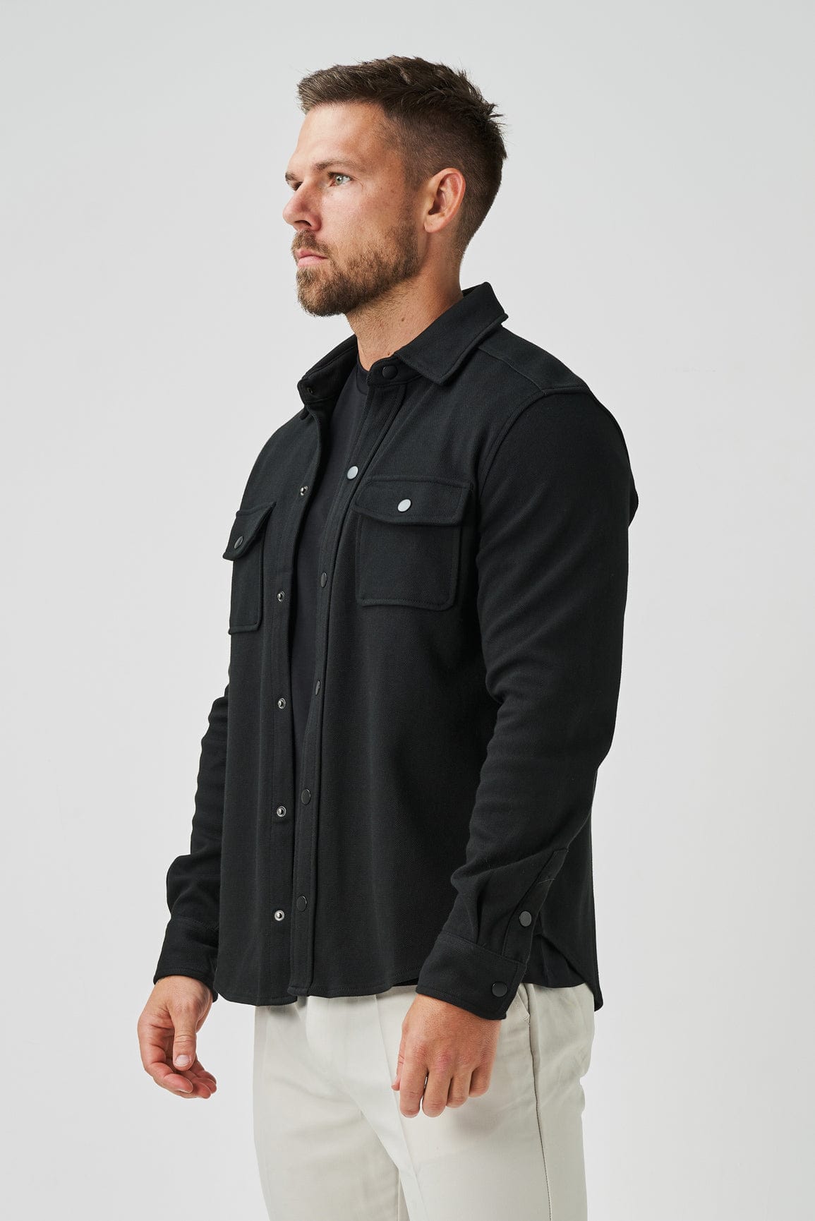 OVERSHIRT - BLACK