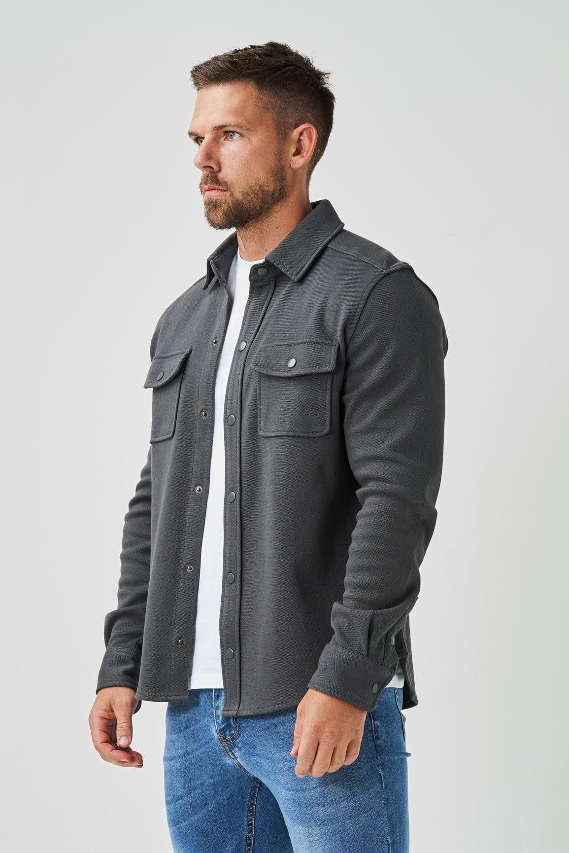 OVERSHIRT - DARK GREY