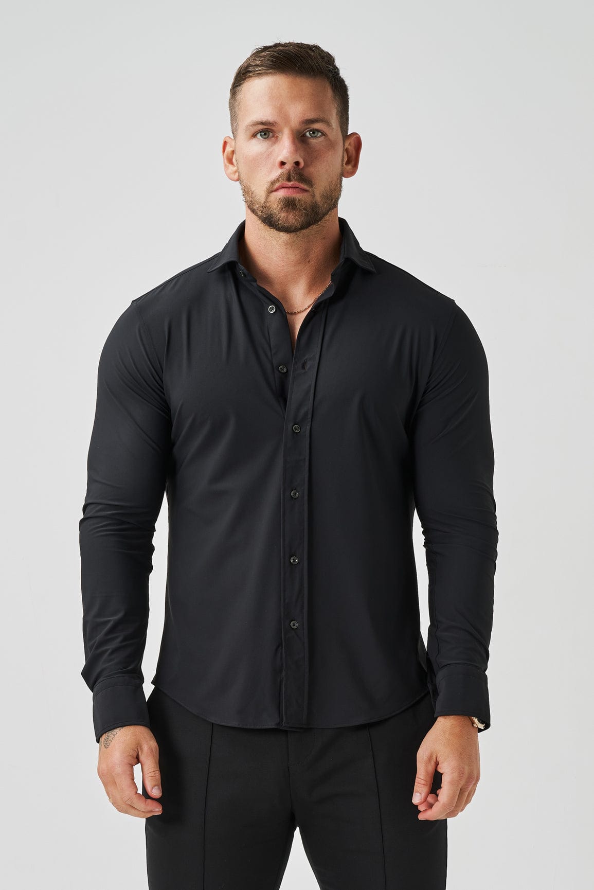 TECHNICAL SHIRT - BLACK