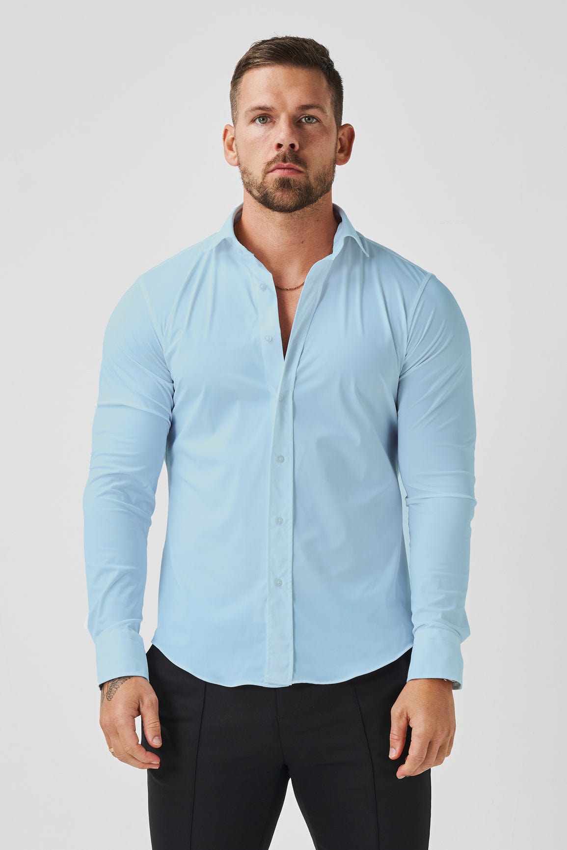 TECHNICAL SHIRT - LIGHT BLUE