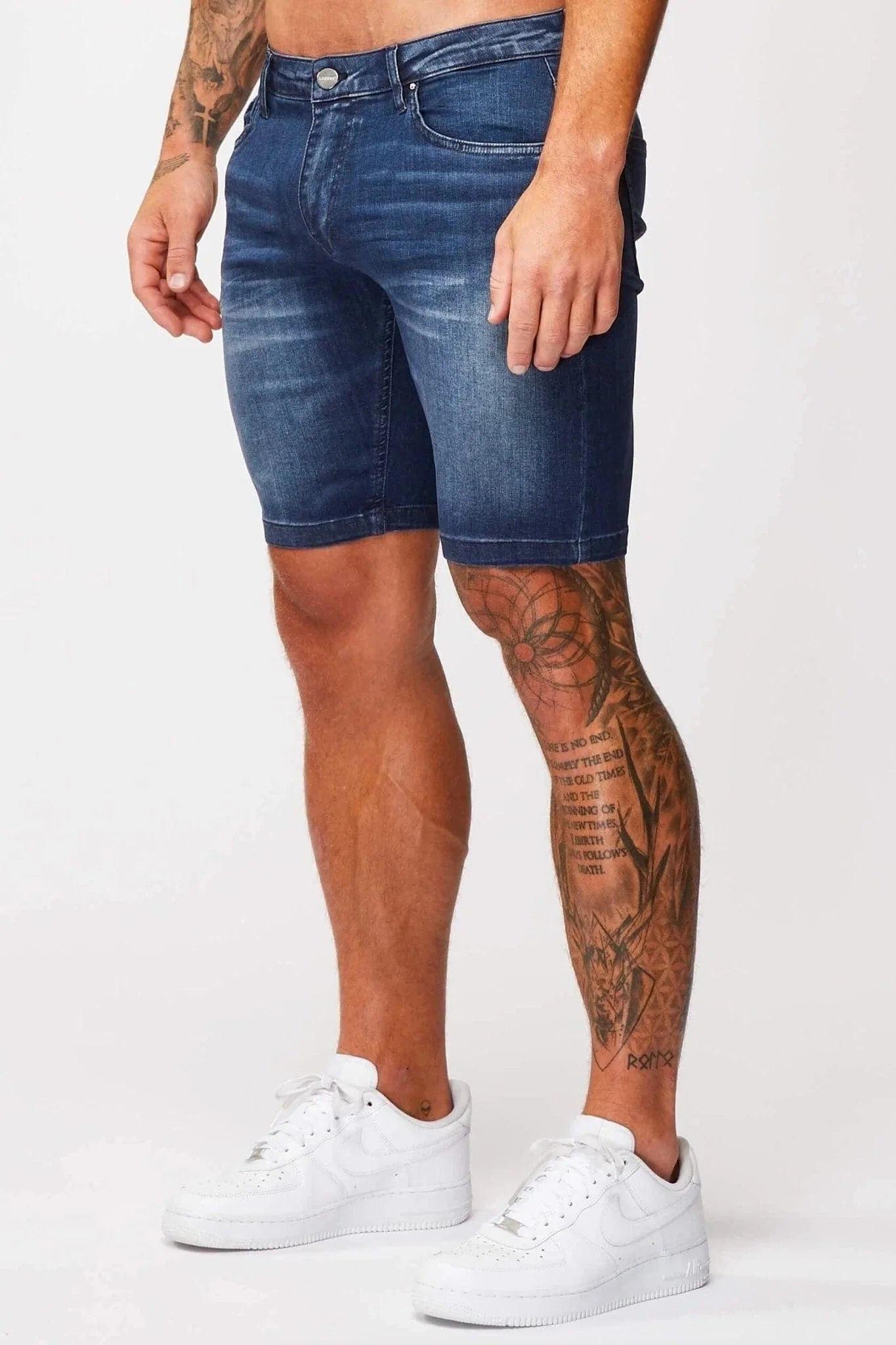 JEANSSHORTS – DARK INDIGO FADE WASH