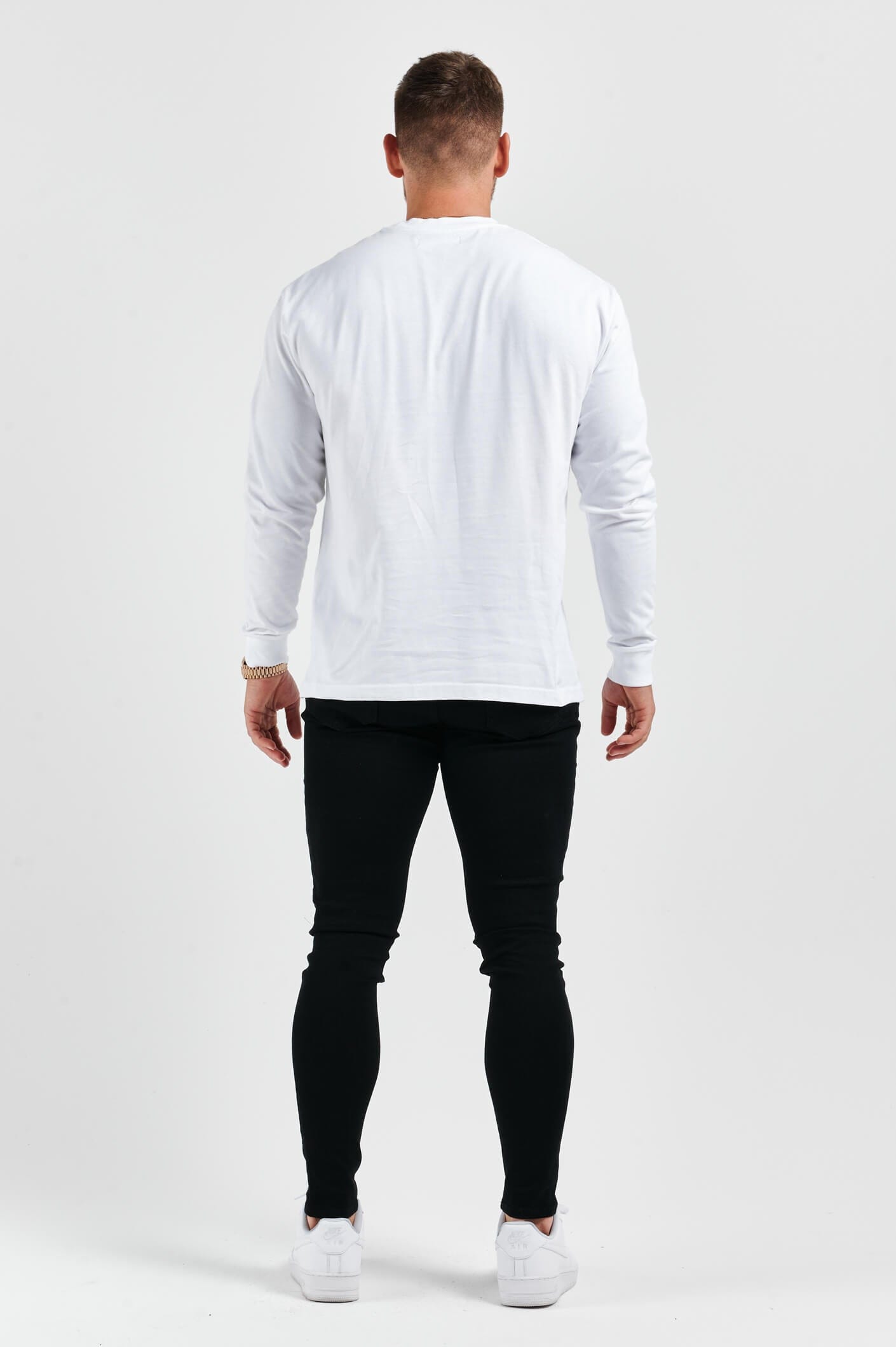 APOLLO BASICS LONG SLEEVE T-SHIRT - WHITE