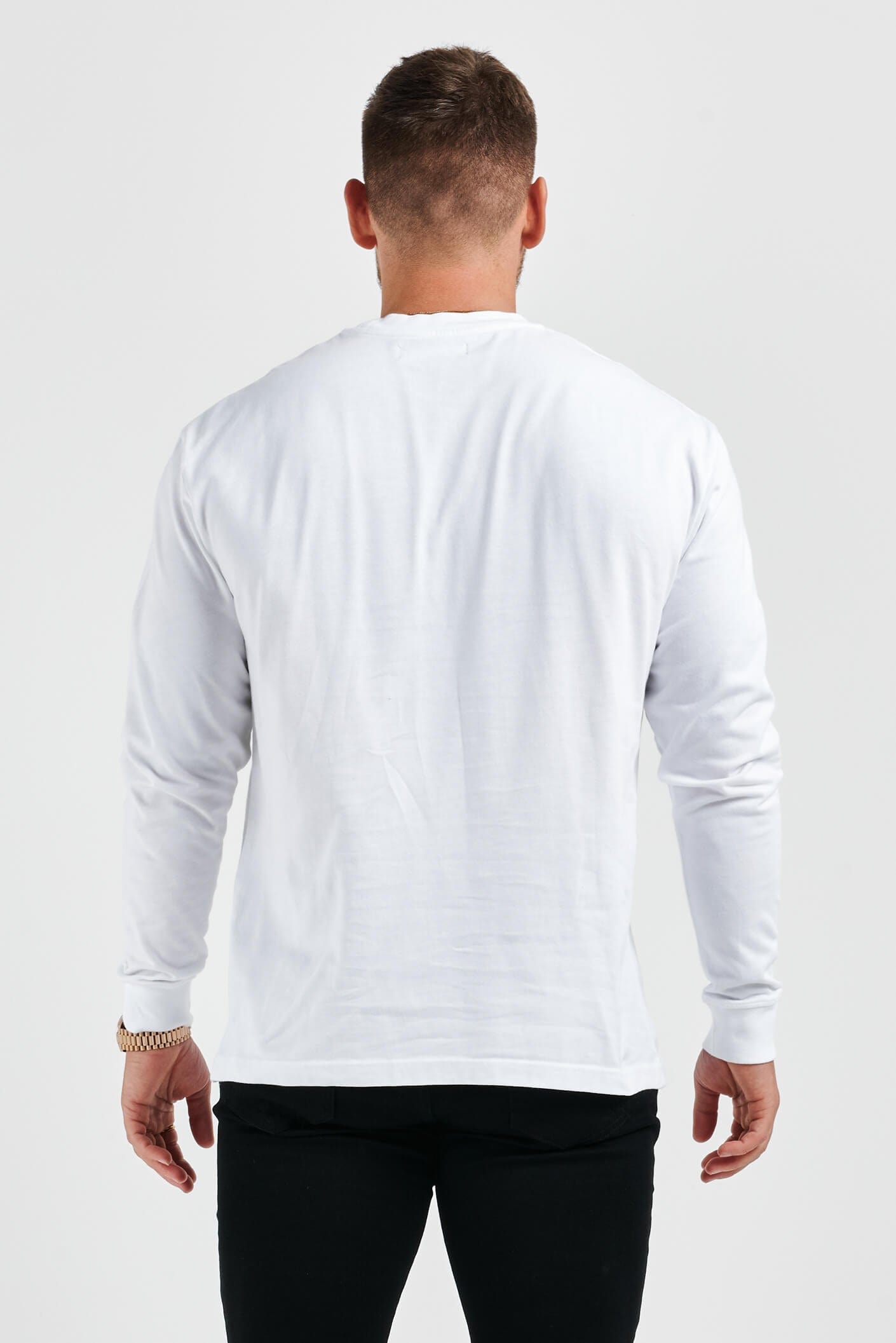 APOLLO BASICS LONG SLEEVE T-SHIRT - WHITE