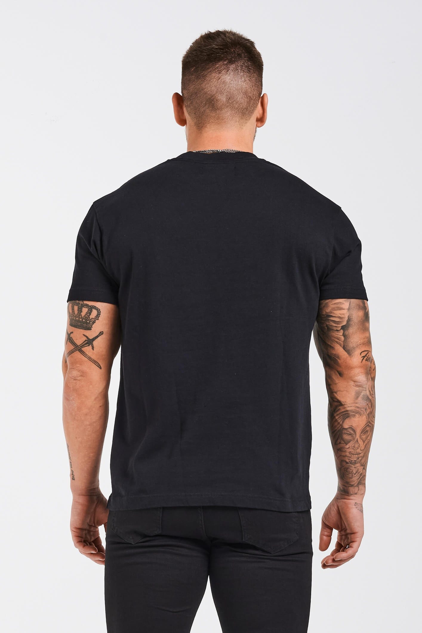 T-SHIRT BASIQUE PREMIUM - NOIR