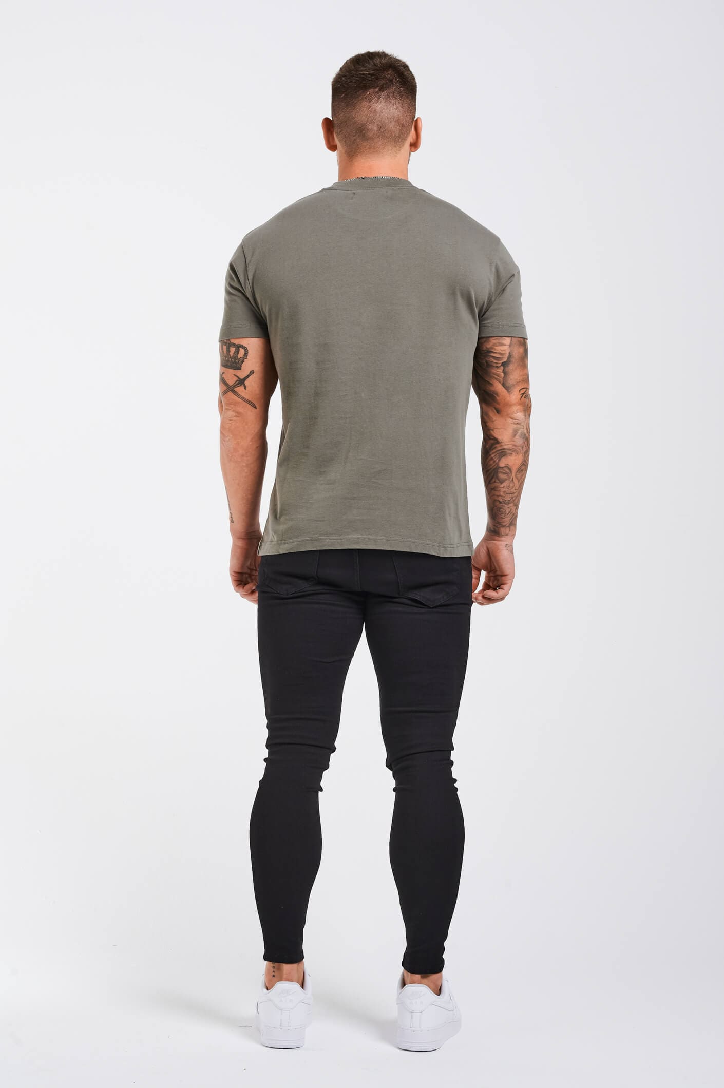 PREMIUM BASICS T-SHIRT - ANTHRAZIT