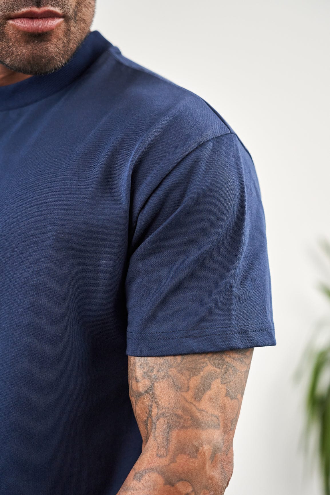 T-SHIRT OVERSIZE BASICS APOLLO* - INDIGO BLEU MARINE