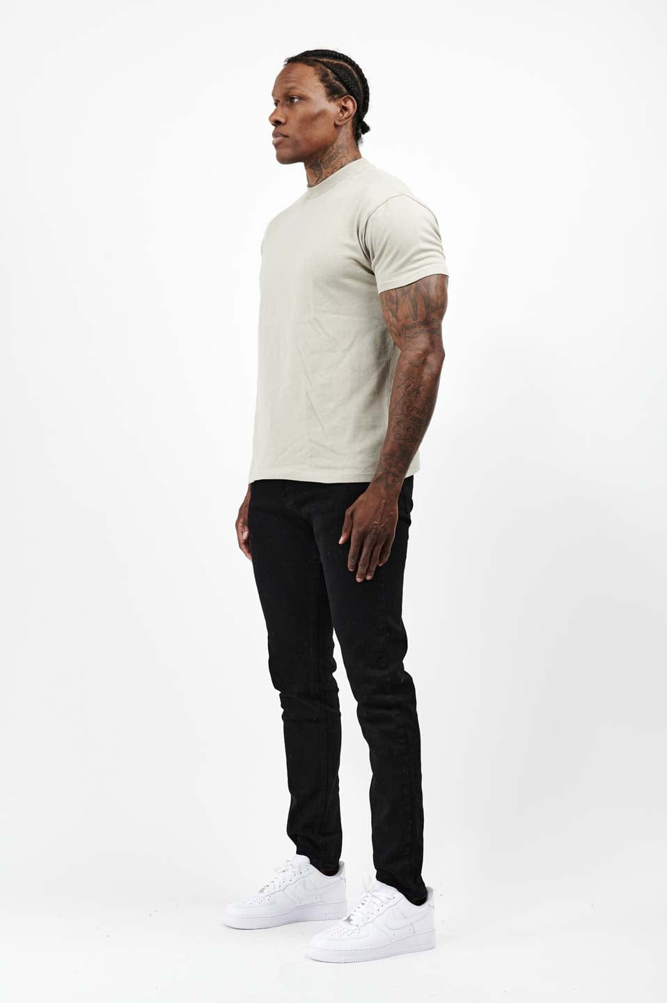 T-SHIRT PREMIUM BASICS - BÉTON