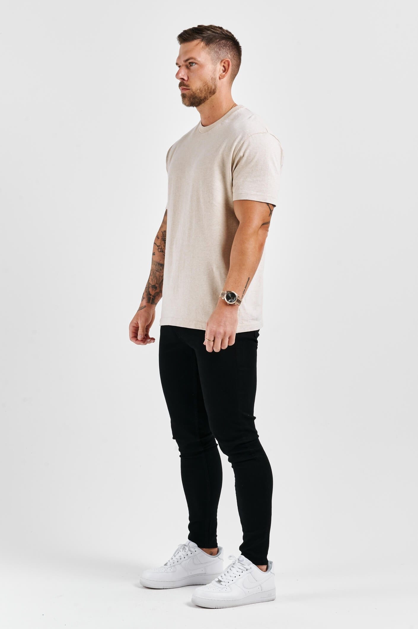 PREMIUM BASICS T-SHIRT - FOG