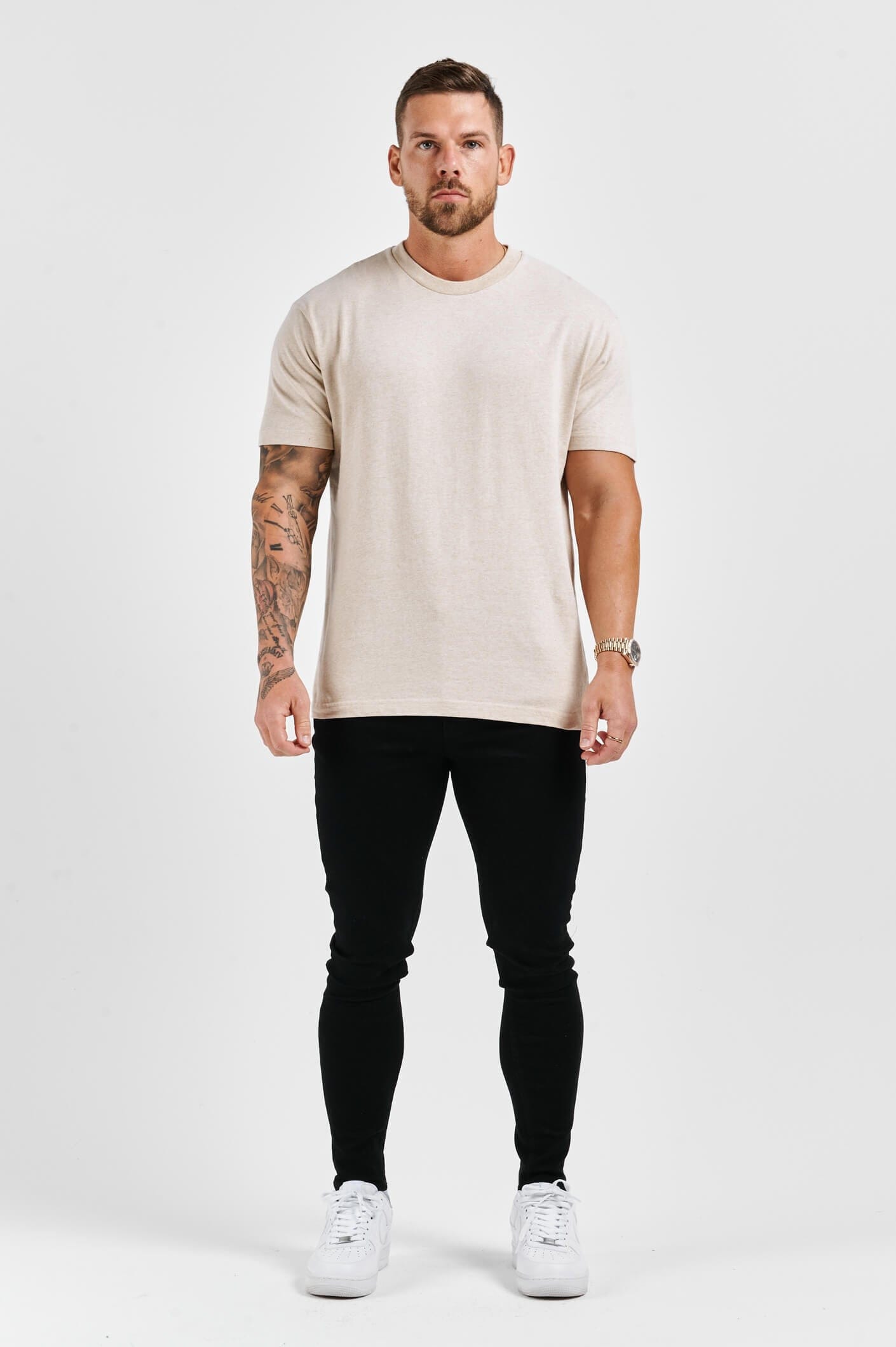 PREMIUM BASICS T-SHIRT - FOG