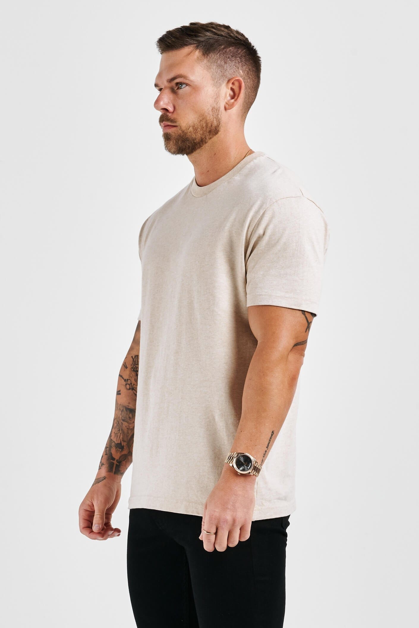 PREMIUM BASICS T-SHIRT - FOG