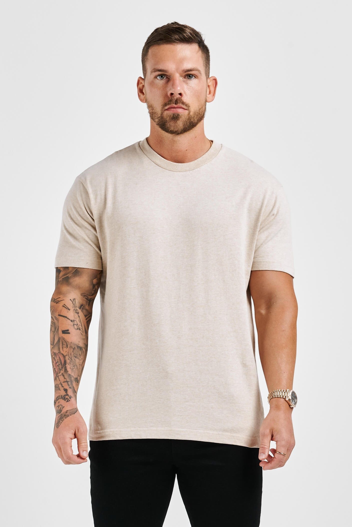 PREMIUM BASICS T-SHIRT - FOG