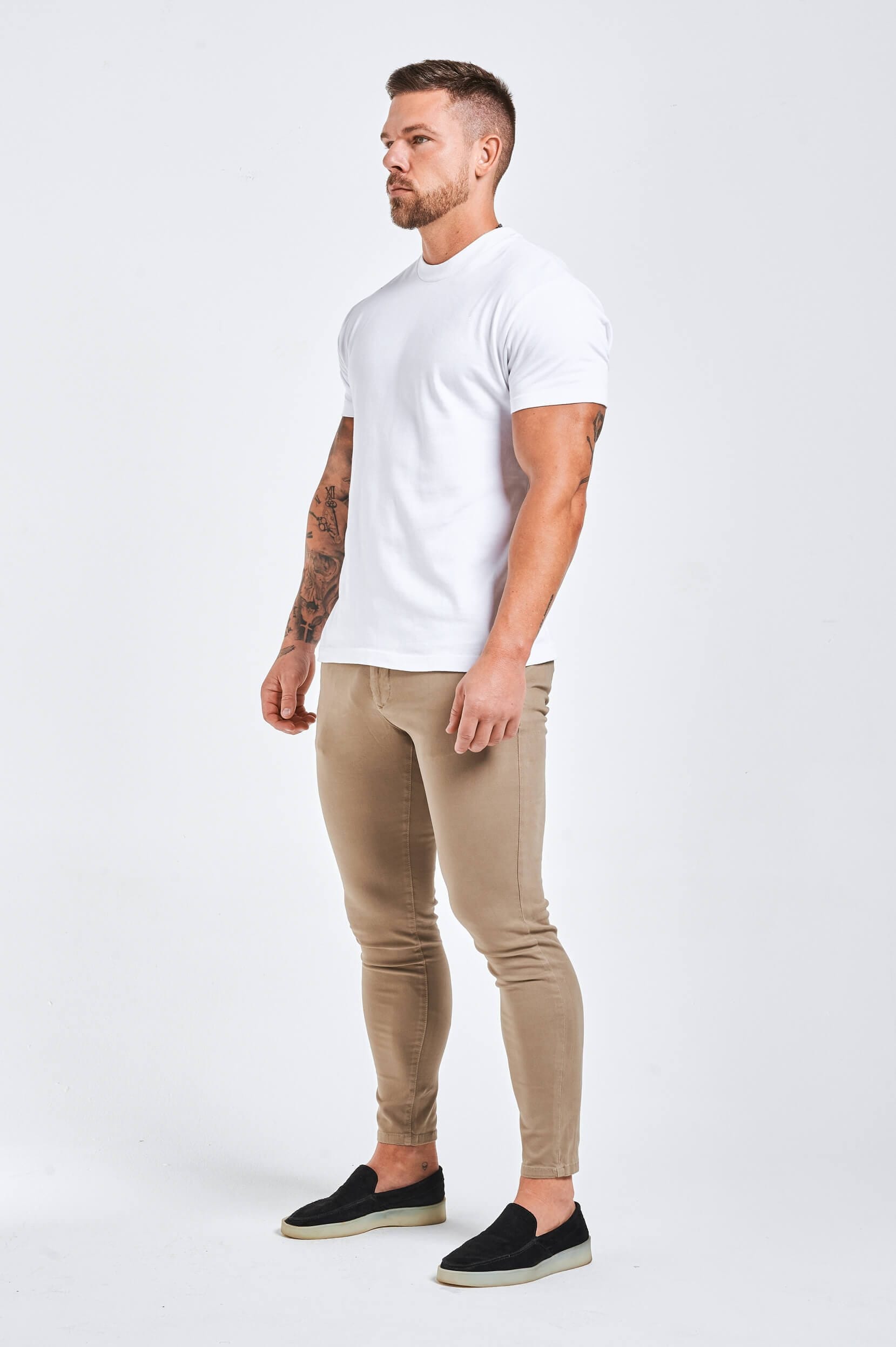 PREMIUM BASICS T-SHIRT - WEISS