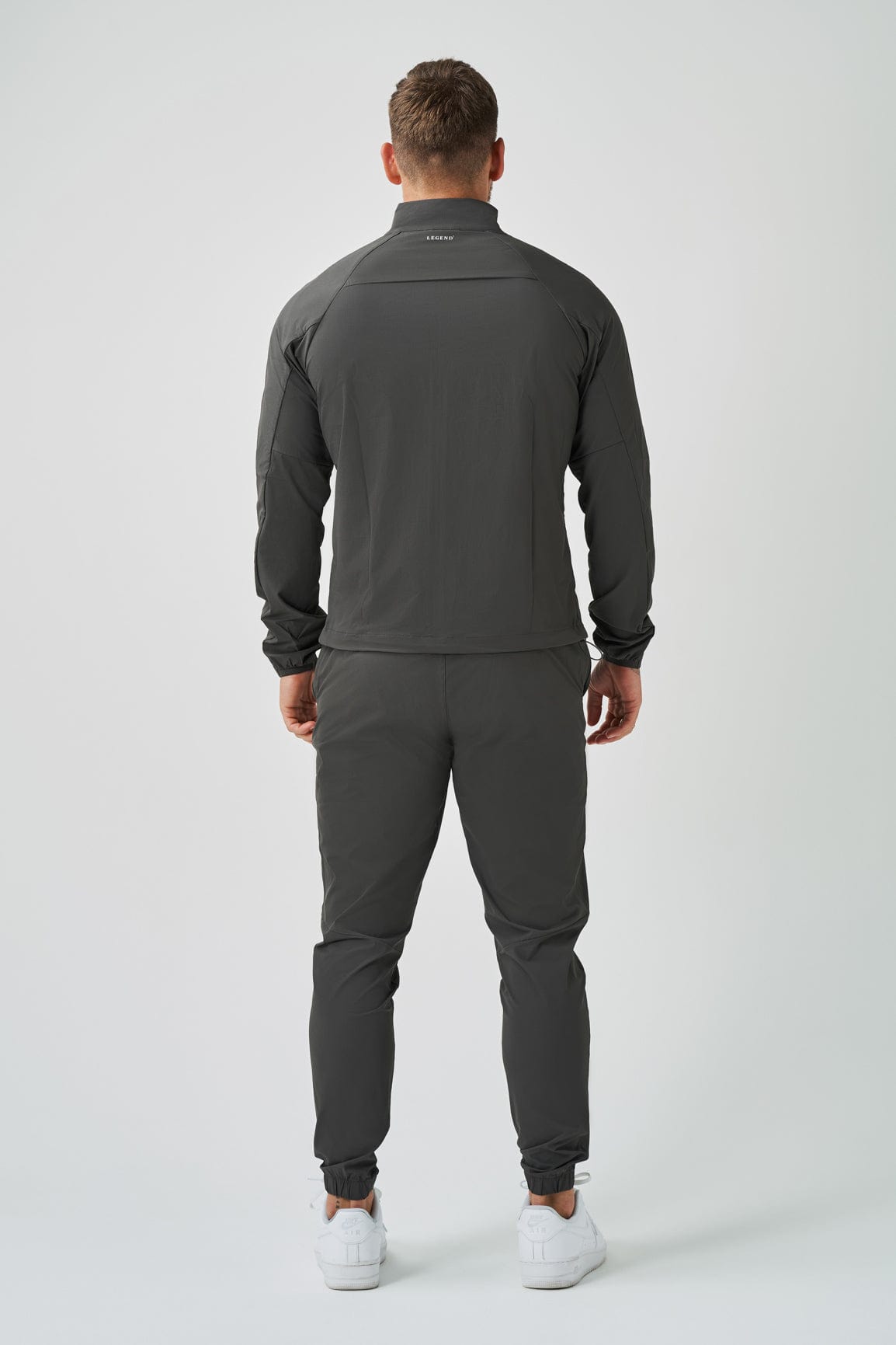 TRACKSUIT JACKET - DARK GREY