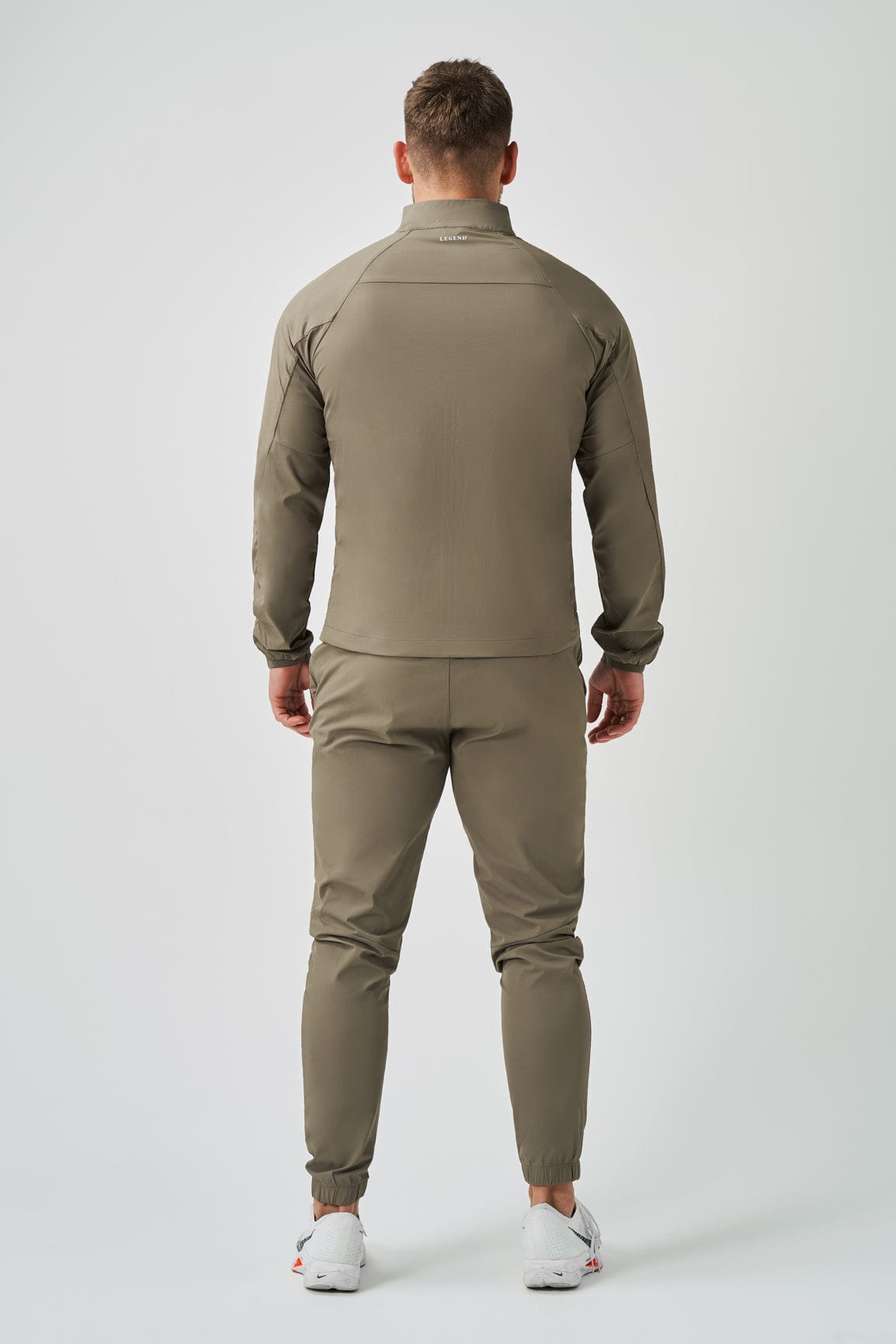 TRACKSUIT JACKET - KHAKI