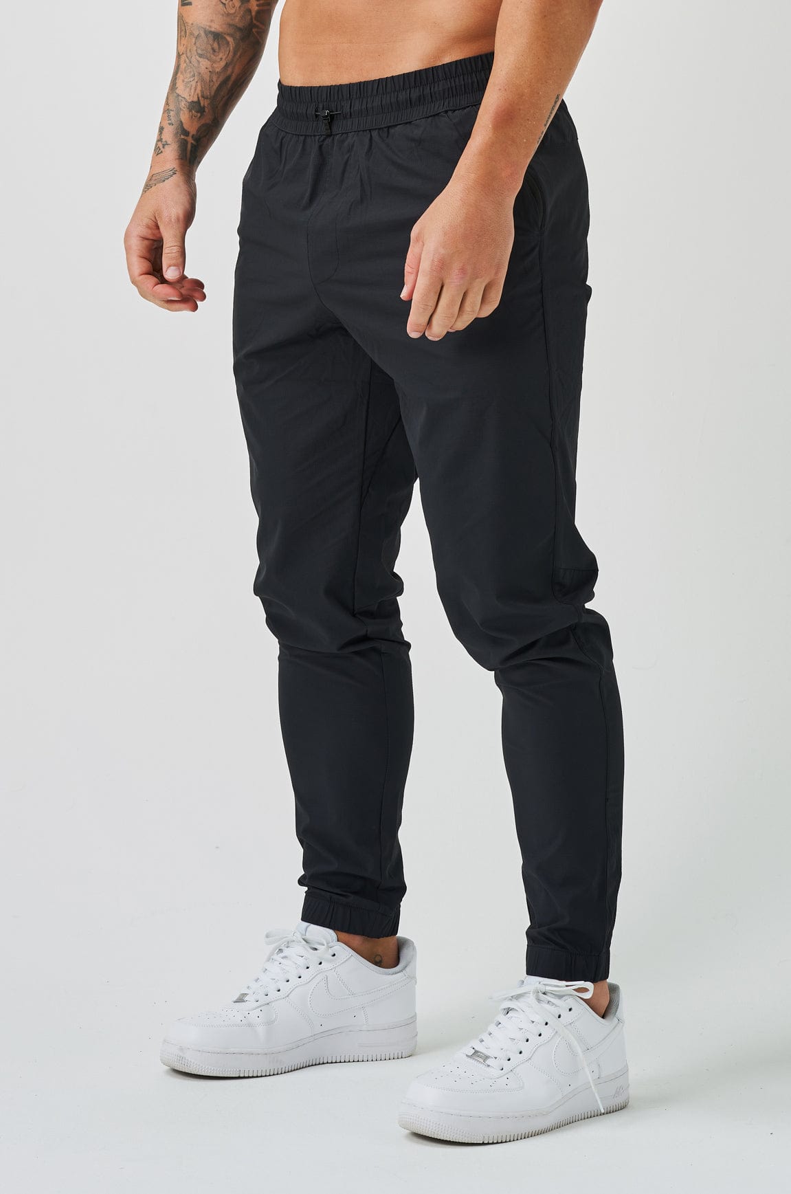 TRACKSUIT JOGGERS - BLACK